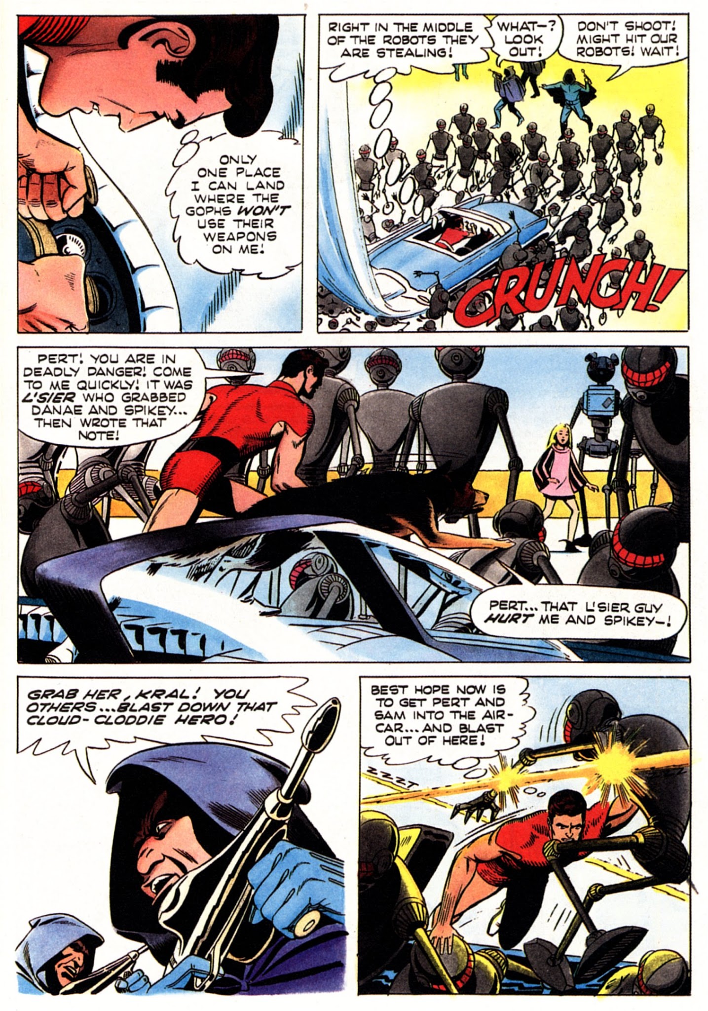 Read online Vintage Magnus, Robot Fighter comic -  Issue #4 - 22