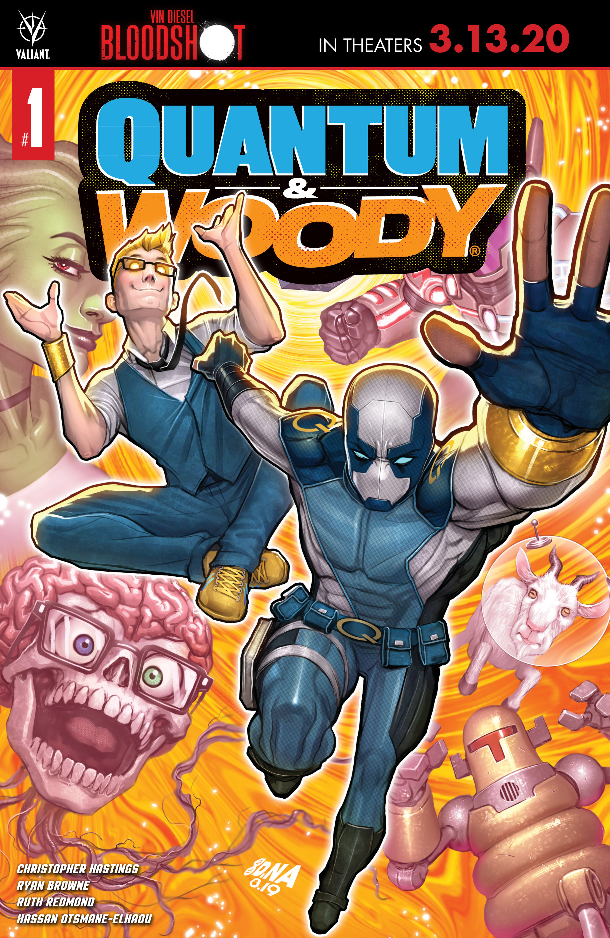Read online Quantum & Woody comic -  Issue #1 - 1
