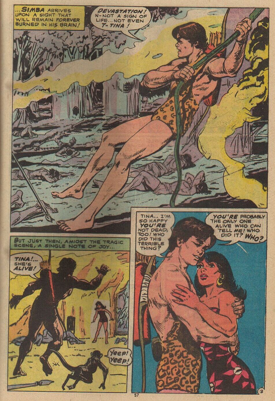 Read online Tarzan (1972) comic -  Issue #230 - 51