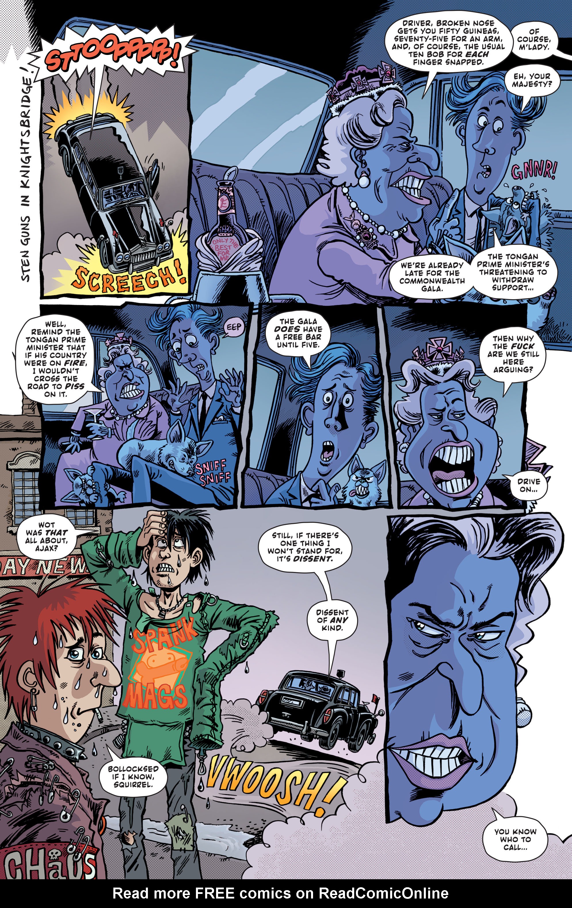 Read online Last Gang In Town comic -  Issue #2 - 8
