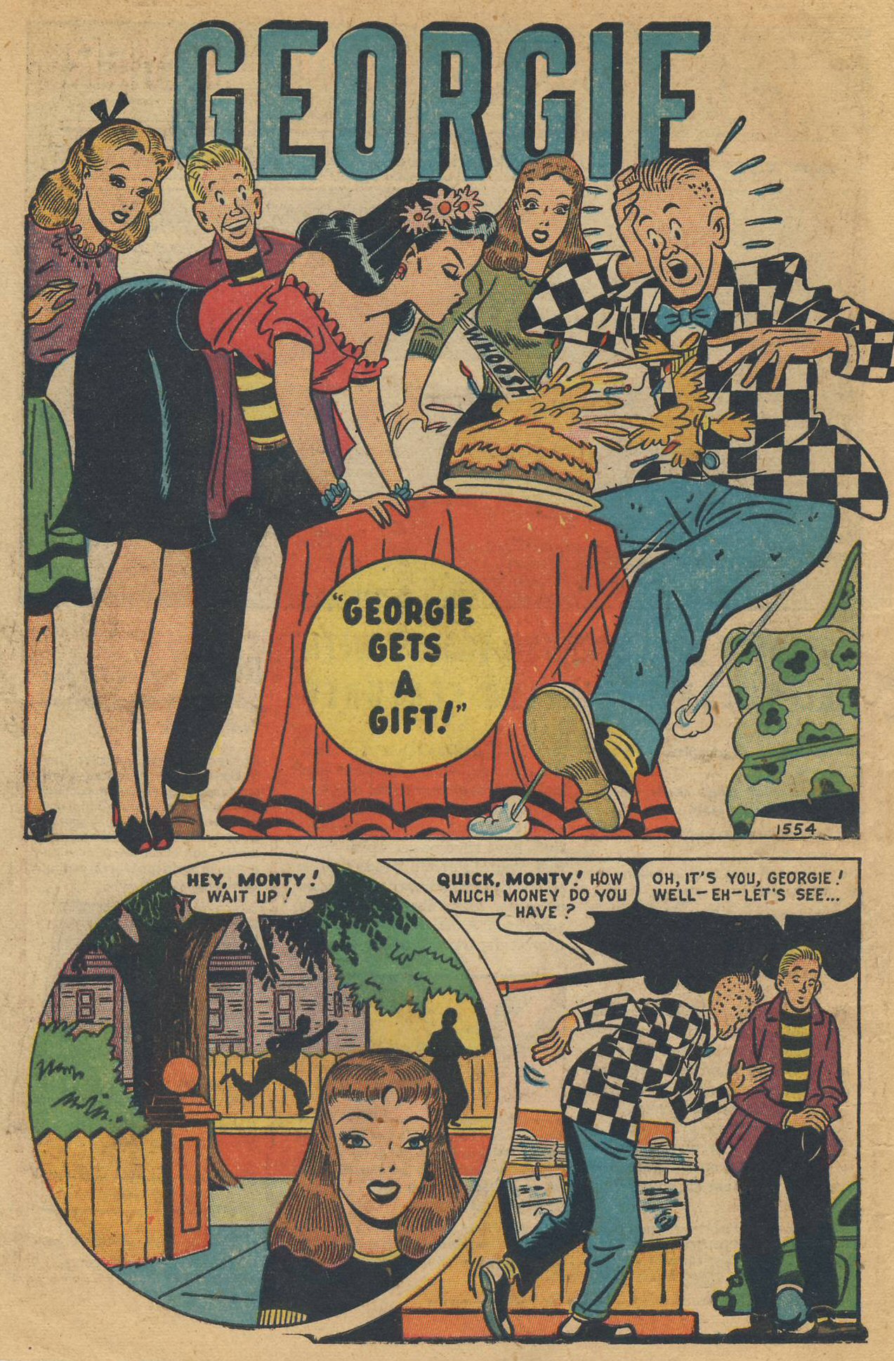 Read online Georgie Comics (1945) comic -  Issue #15 - 10