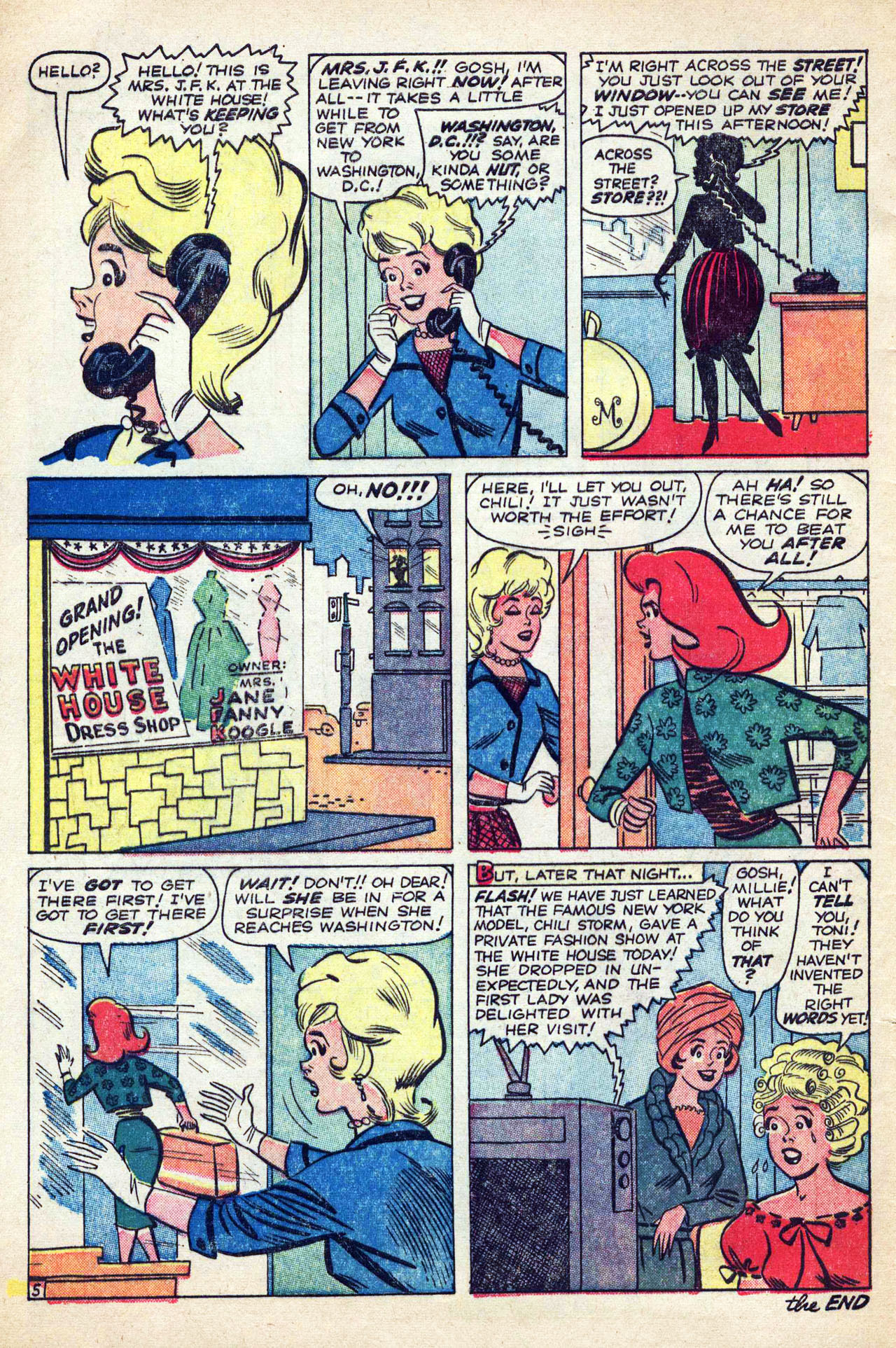 Read online Millie the Model comic -  Issue #109 - 32