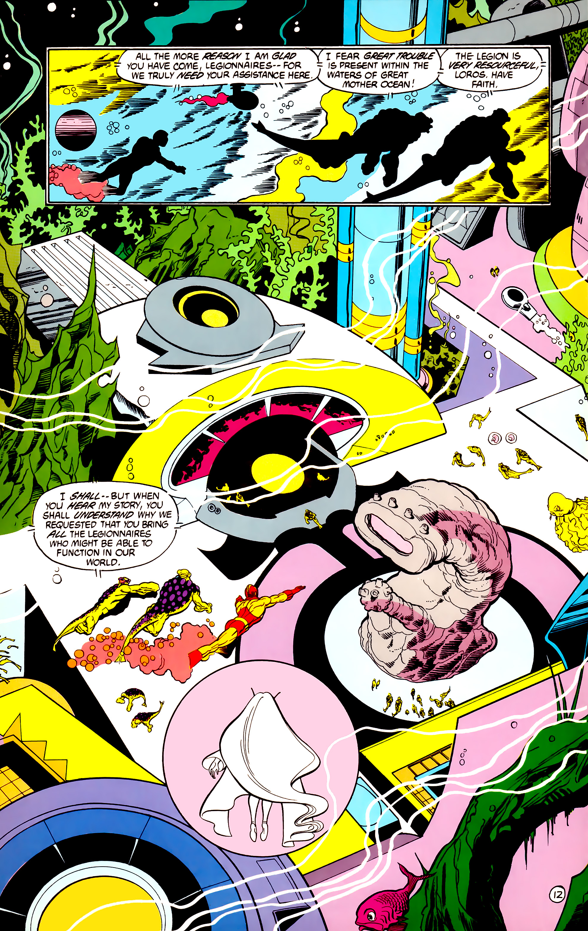 Read online Legion of Super-Heroes (1984) comic -  Issue #30 - 13