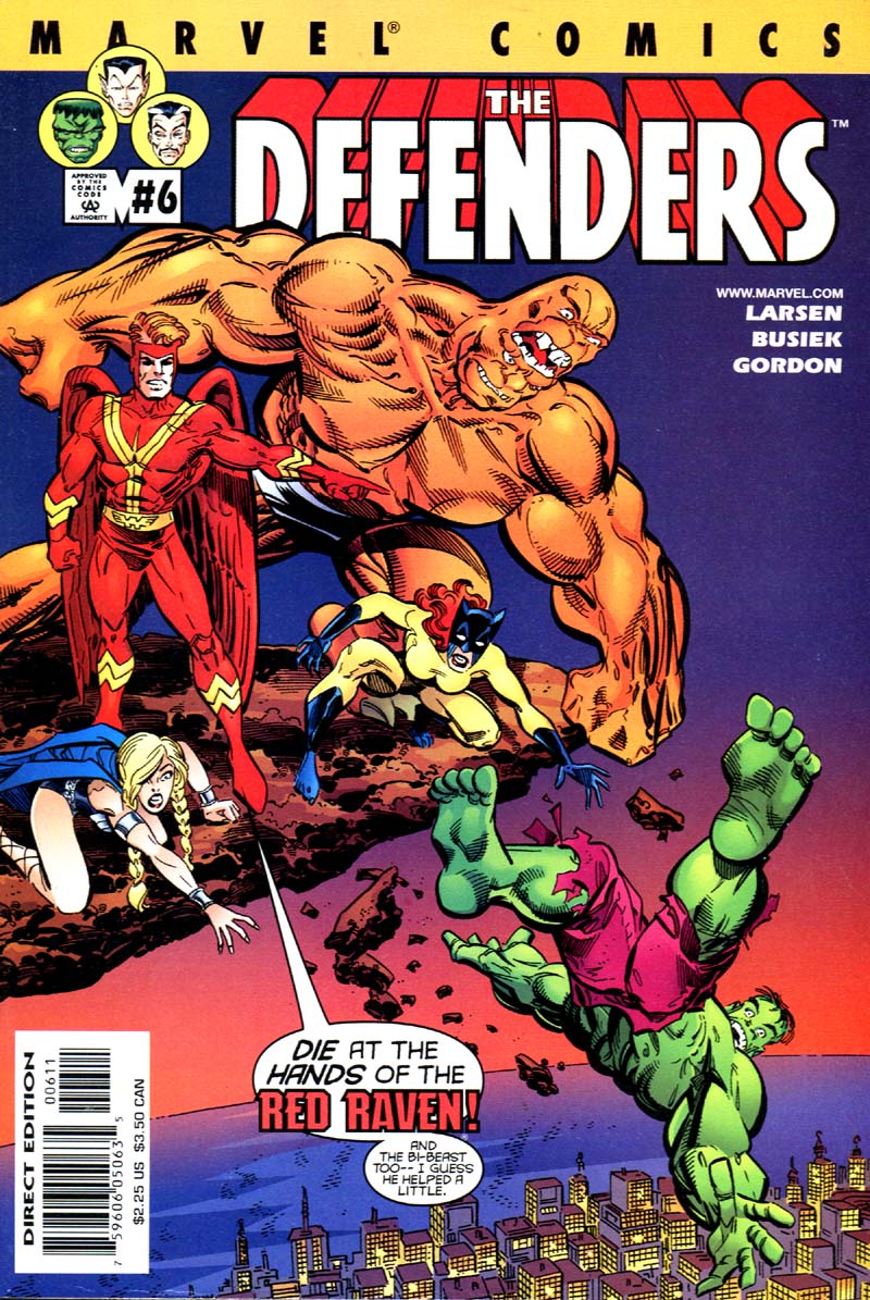 Read online Defenders (2001) comic -  Issue #6 - 1