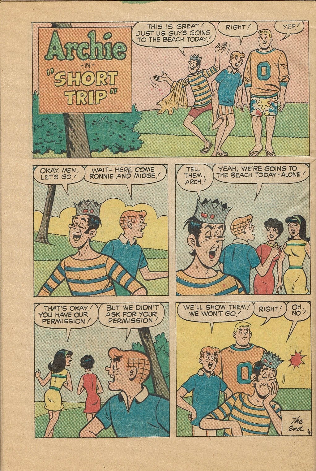 Read online Archie's Joke Book Magazine comic -  Issue #141 - 32
