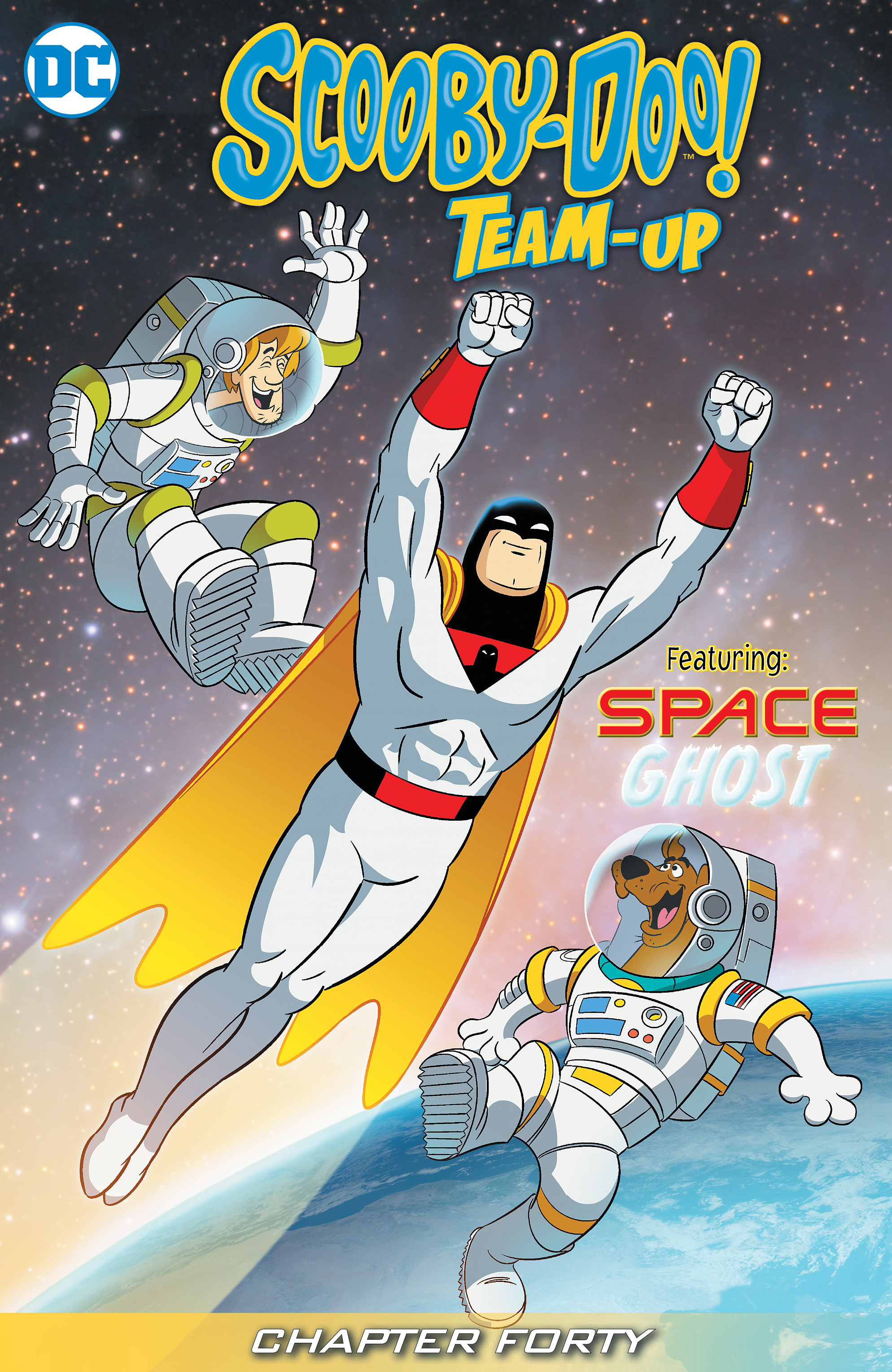 Spaces комиксы. Космический призрак. Team up. Space Ghost.