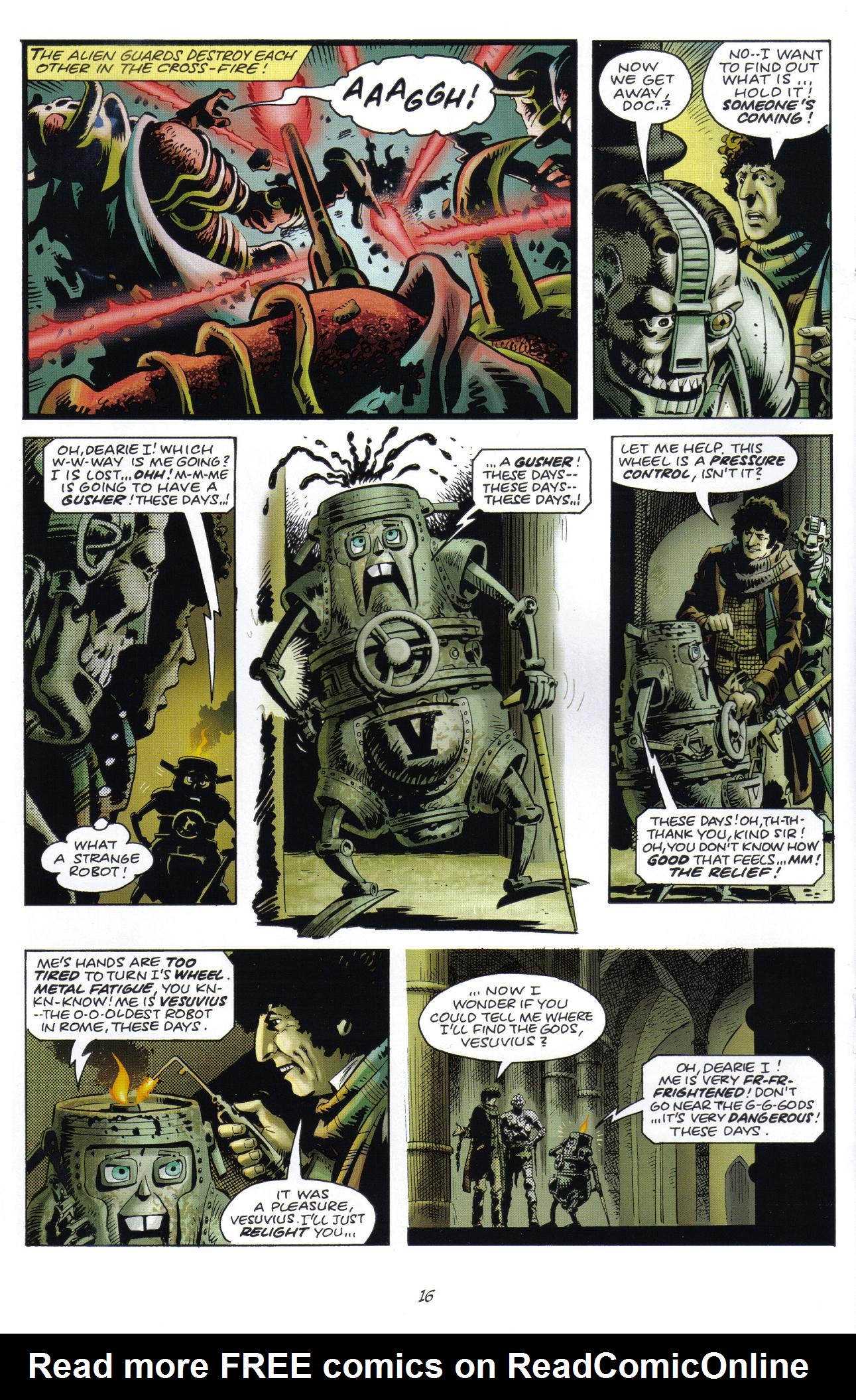 Read online Doctor Who Classics comic -  Issue #1 - 18