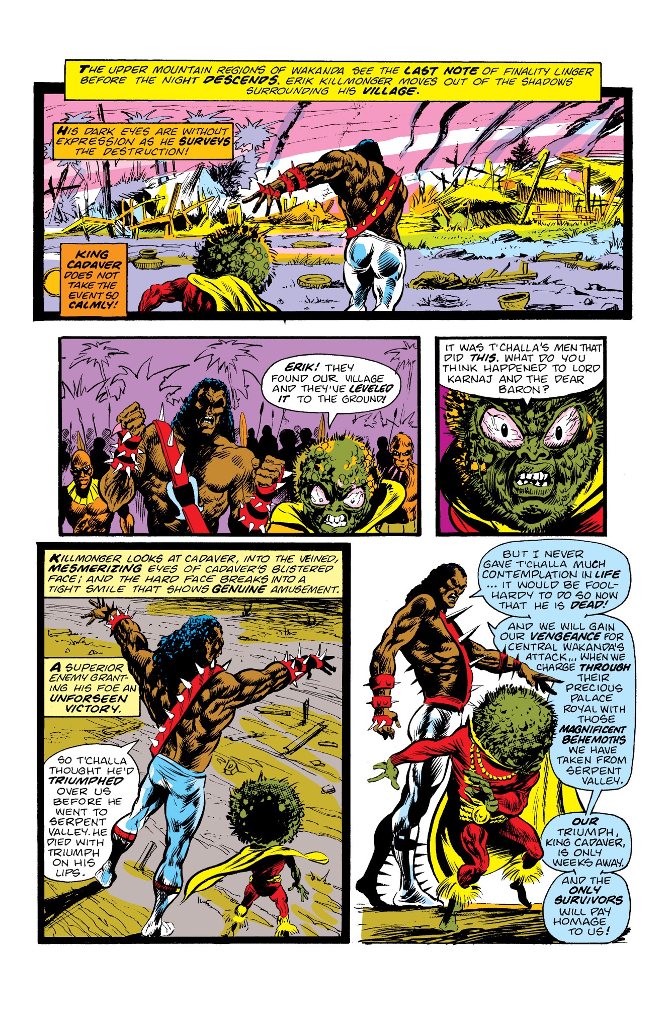 Read online Marvel Masterworks: The Black Panther comic -  Issue # TPB 1 - 168