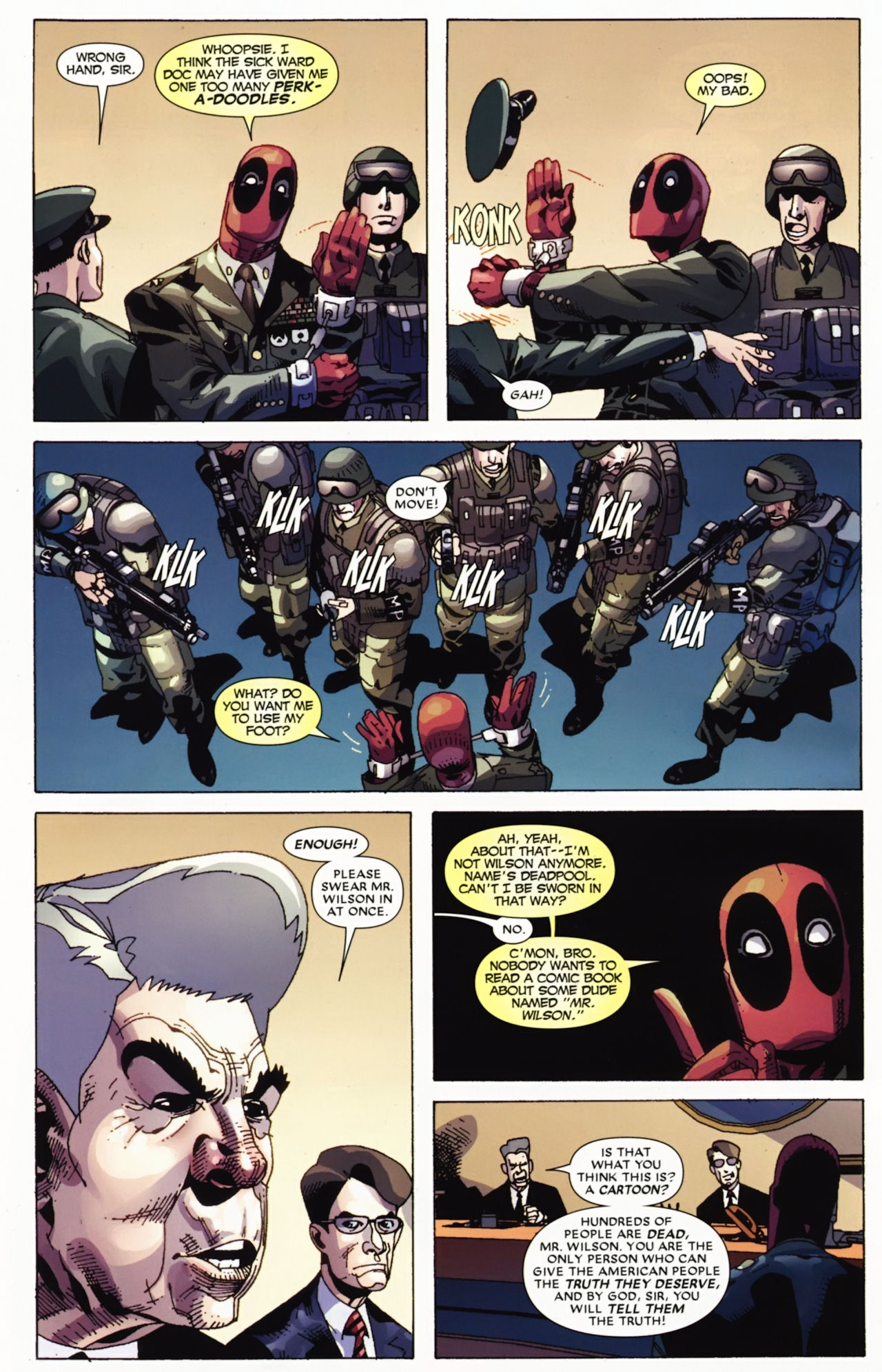 Read online Deadpool: Wade Wilson's War comic -  Issue #1 - 5