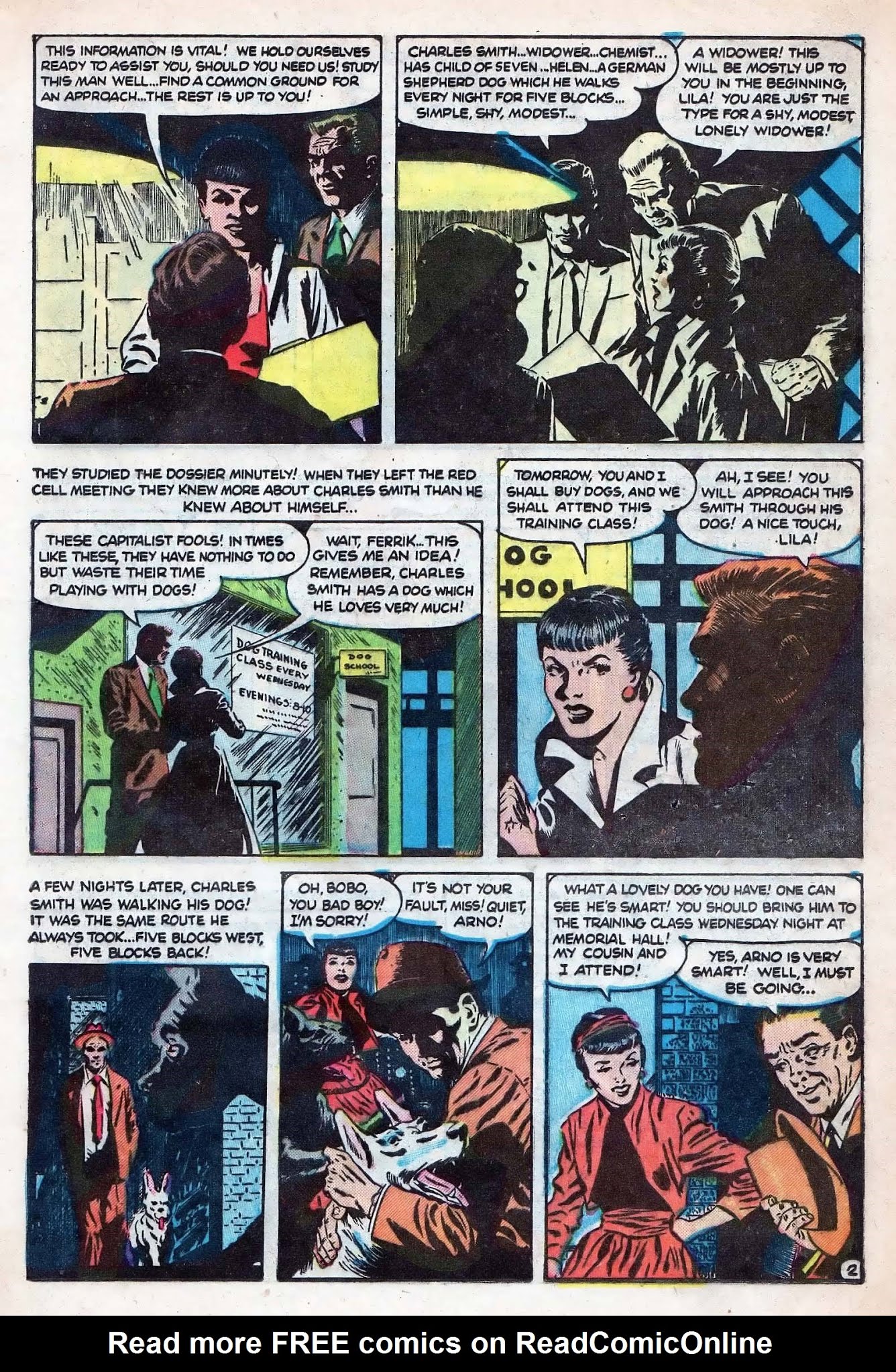 Read online Spy Cases comic -  Issue #18 - 21