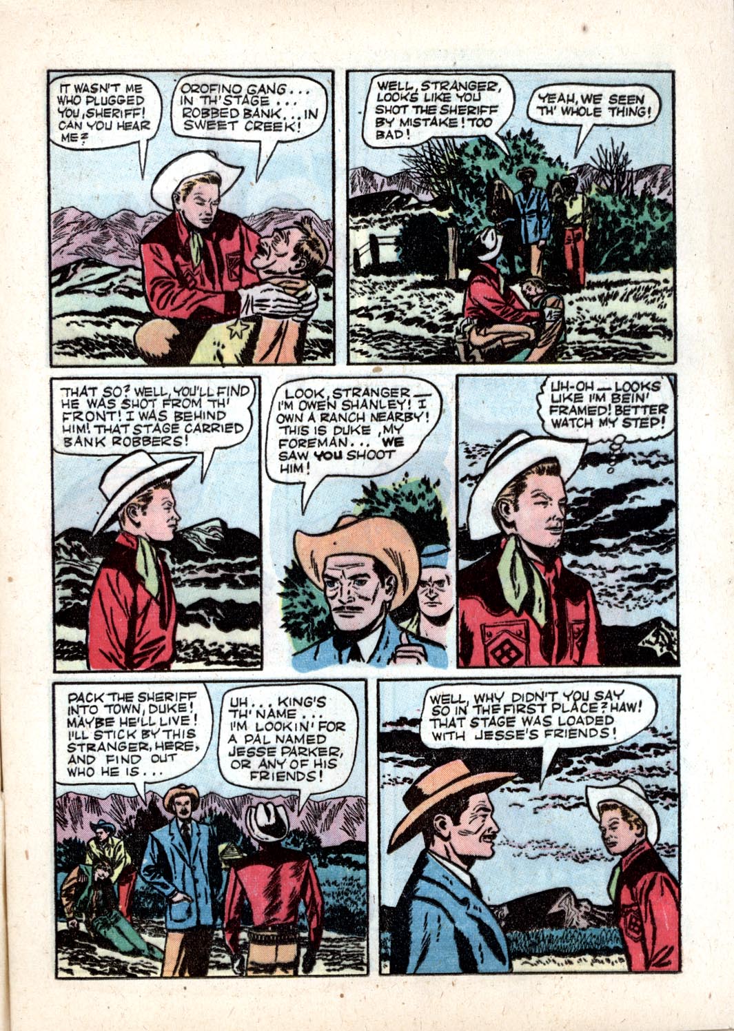 Read online Four Color Comics comic -  Issue #316 - 9