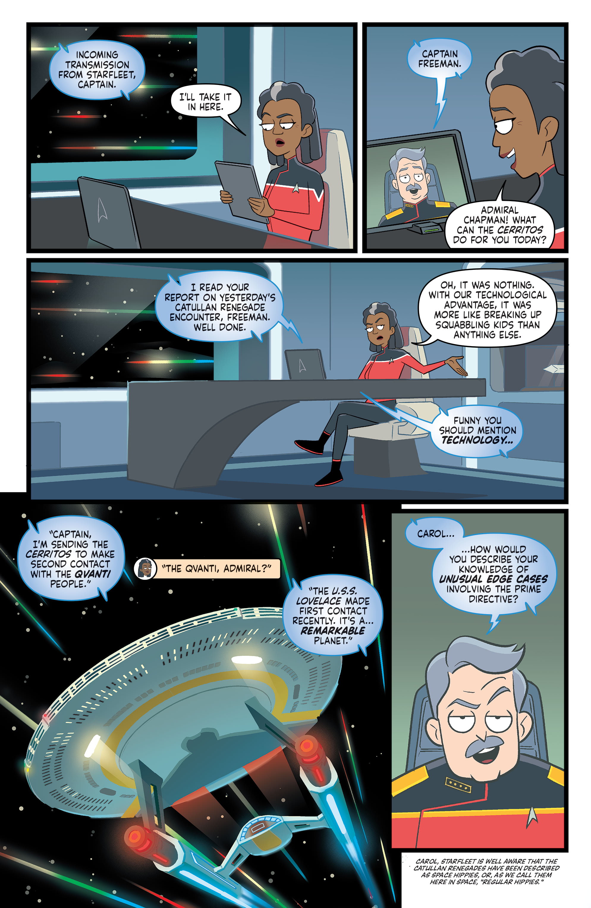 Read online Star Trek: Lower Decks comic -  Issue #1 - 7