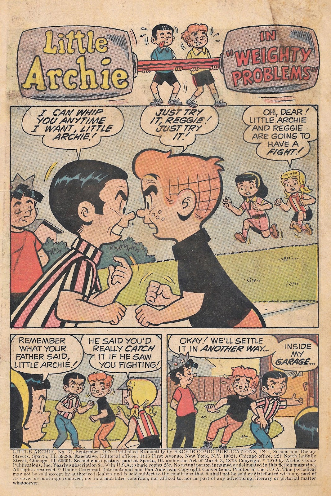 The Adventures of Little Archie issue 61 - Page 3
