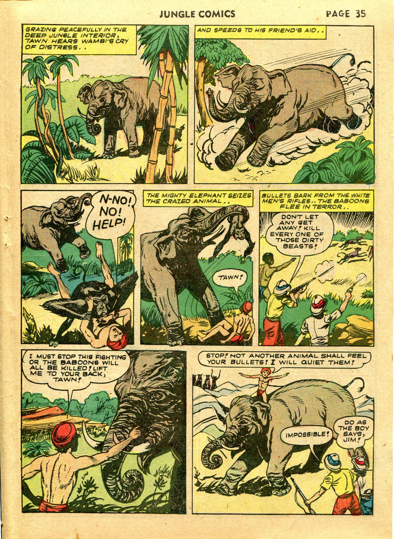 Read online Jungle Comics comic -  Issue #39 - 37