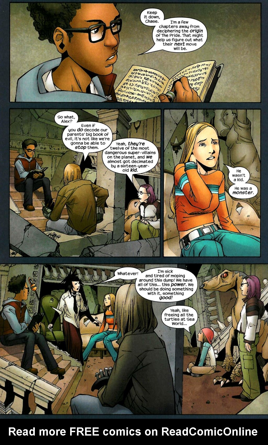 Read online Runaways (2003) comic -  Issue #11 - 9