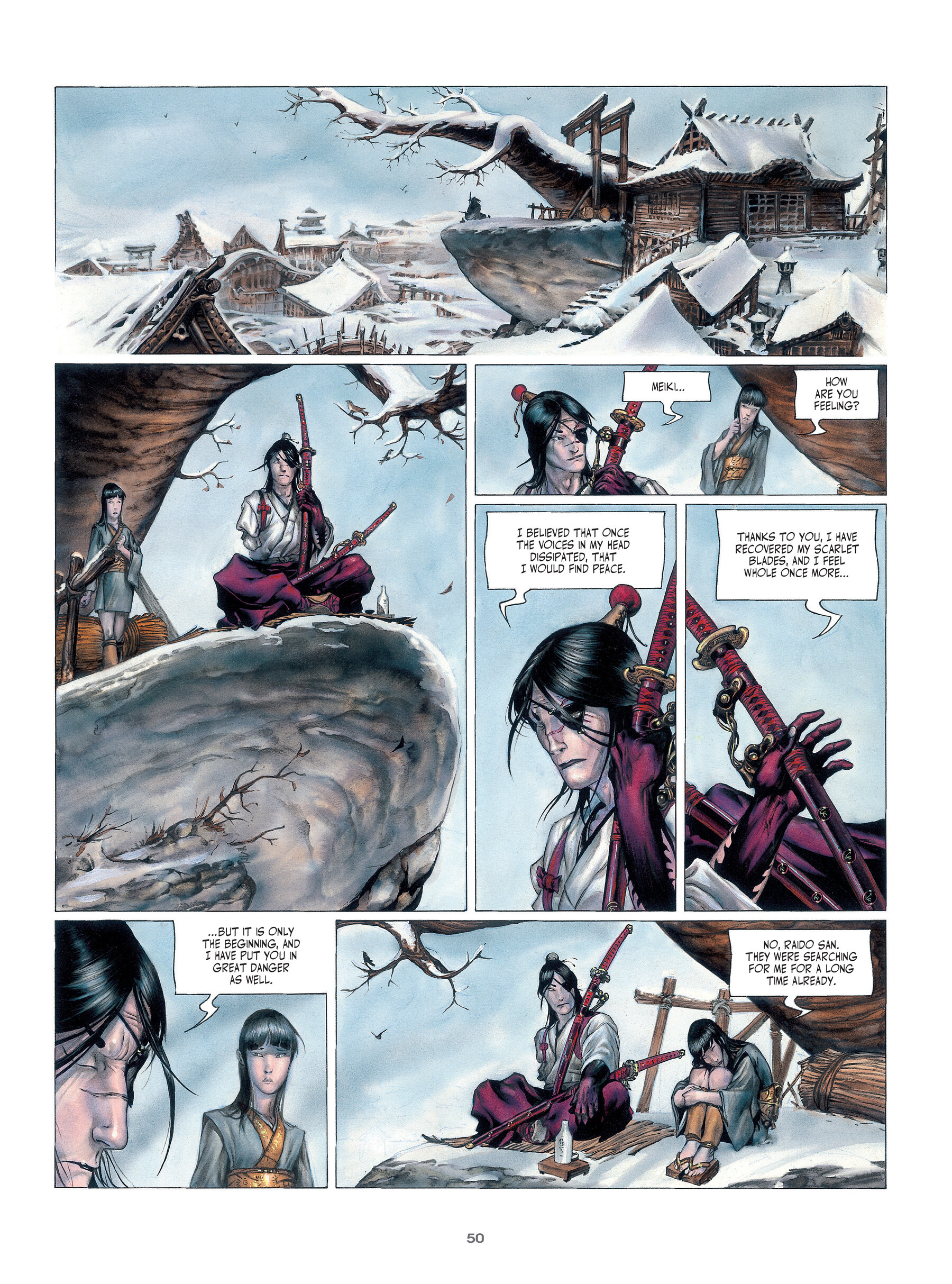 Read online Legends of the Pierced Veil: The Scarlet Blades comic -  Issue # TPB (Part 1) - 50