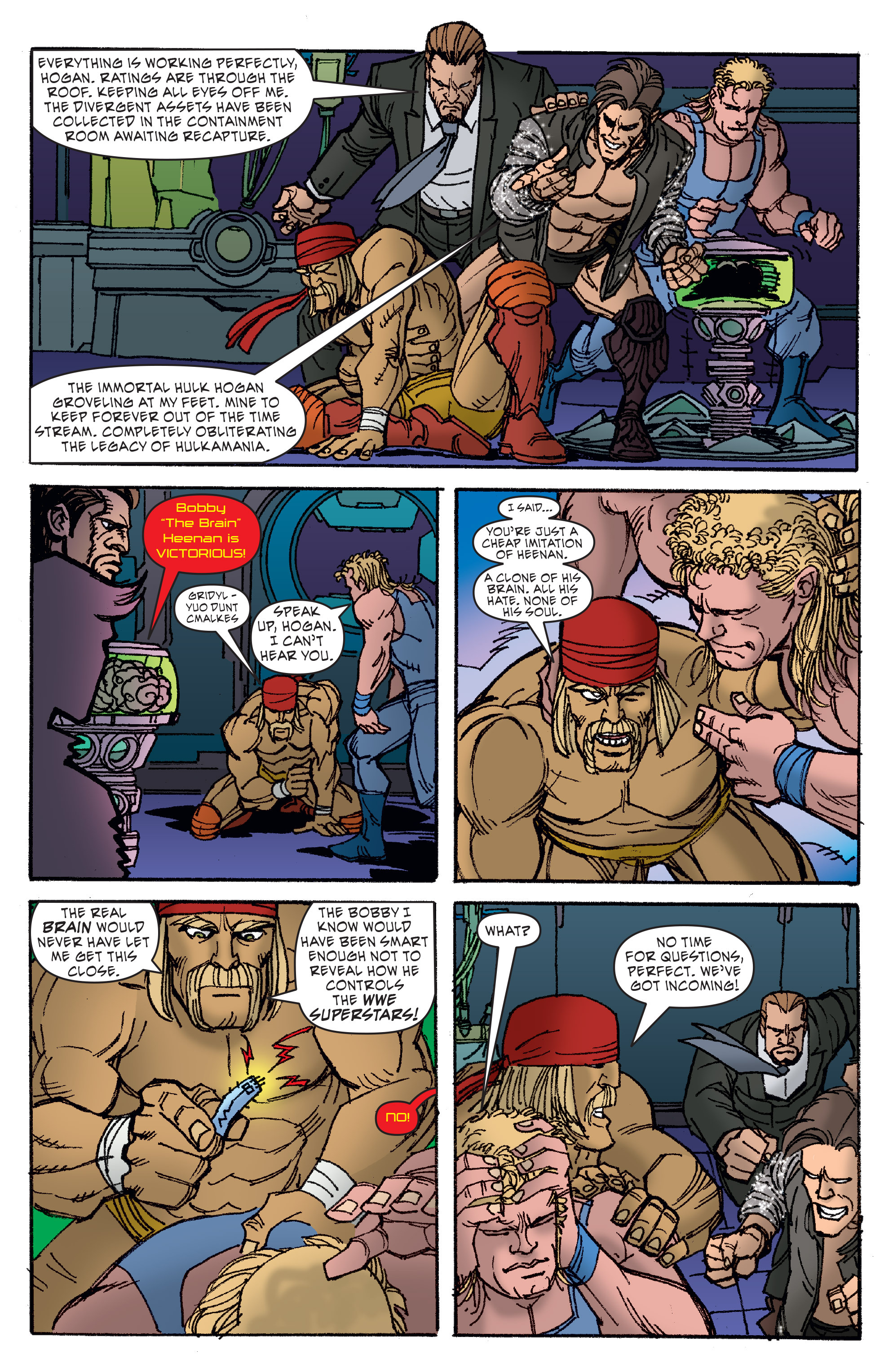 Read online WWE Superstars comic -  Issue #12 - 13