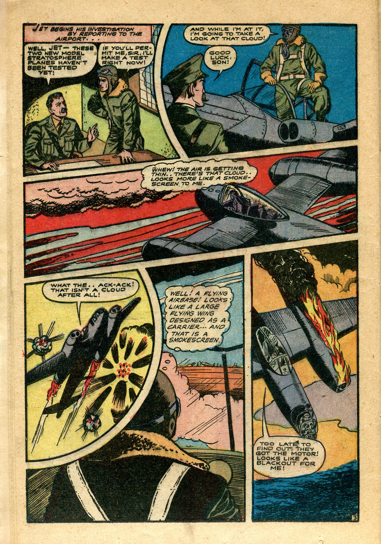 Read online Captain Jet comic -  Issue #2 - 12