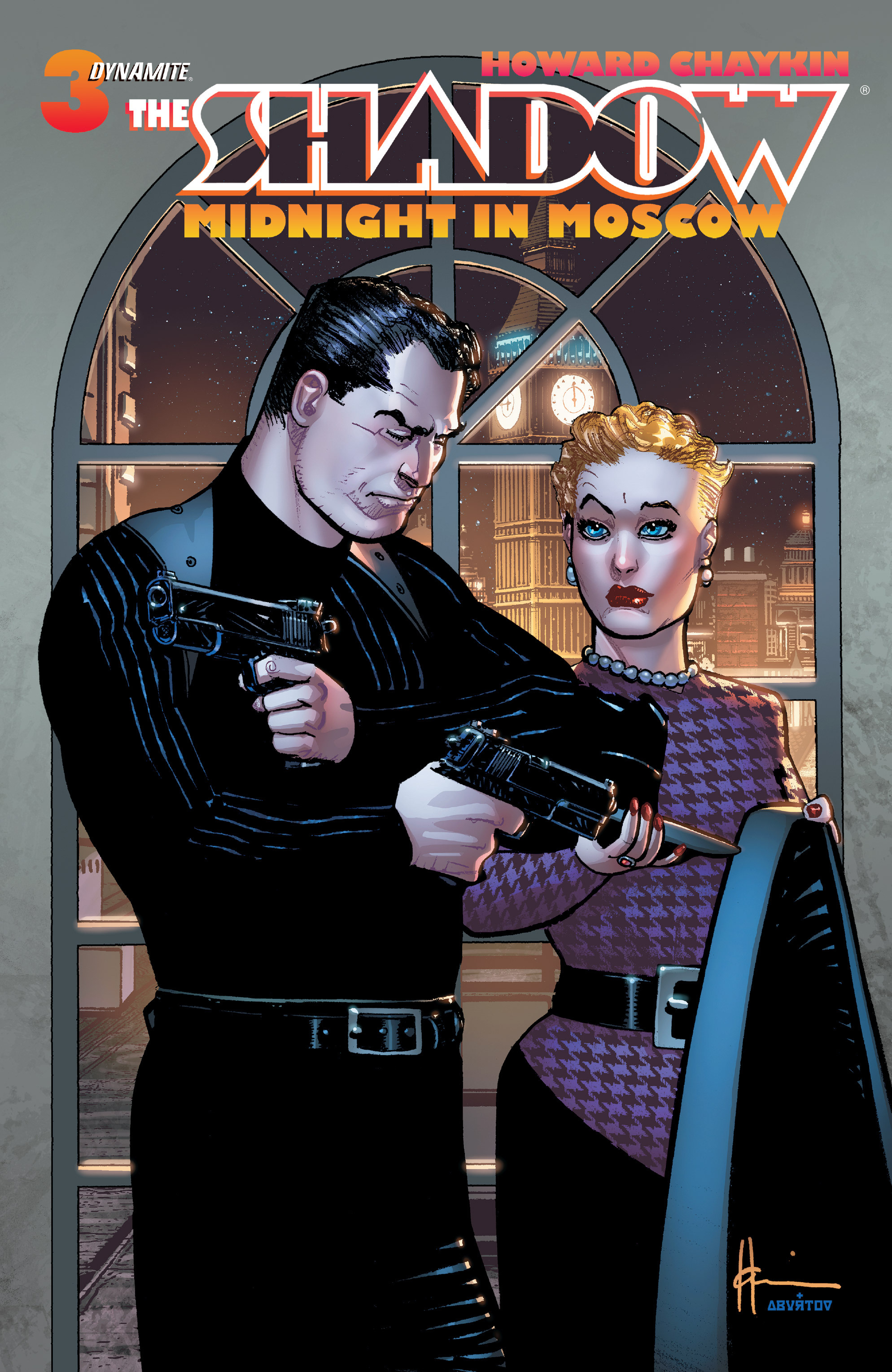 Read online The Shadow: Midnight in Moscow comic -  Issue #3 - 1