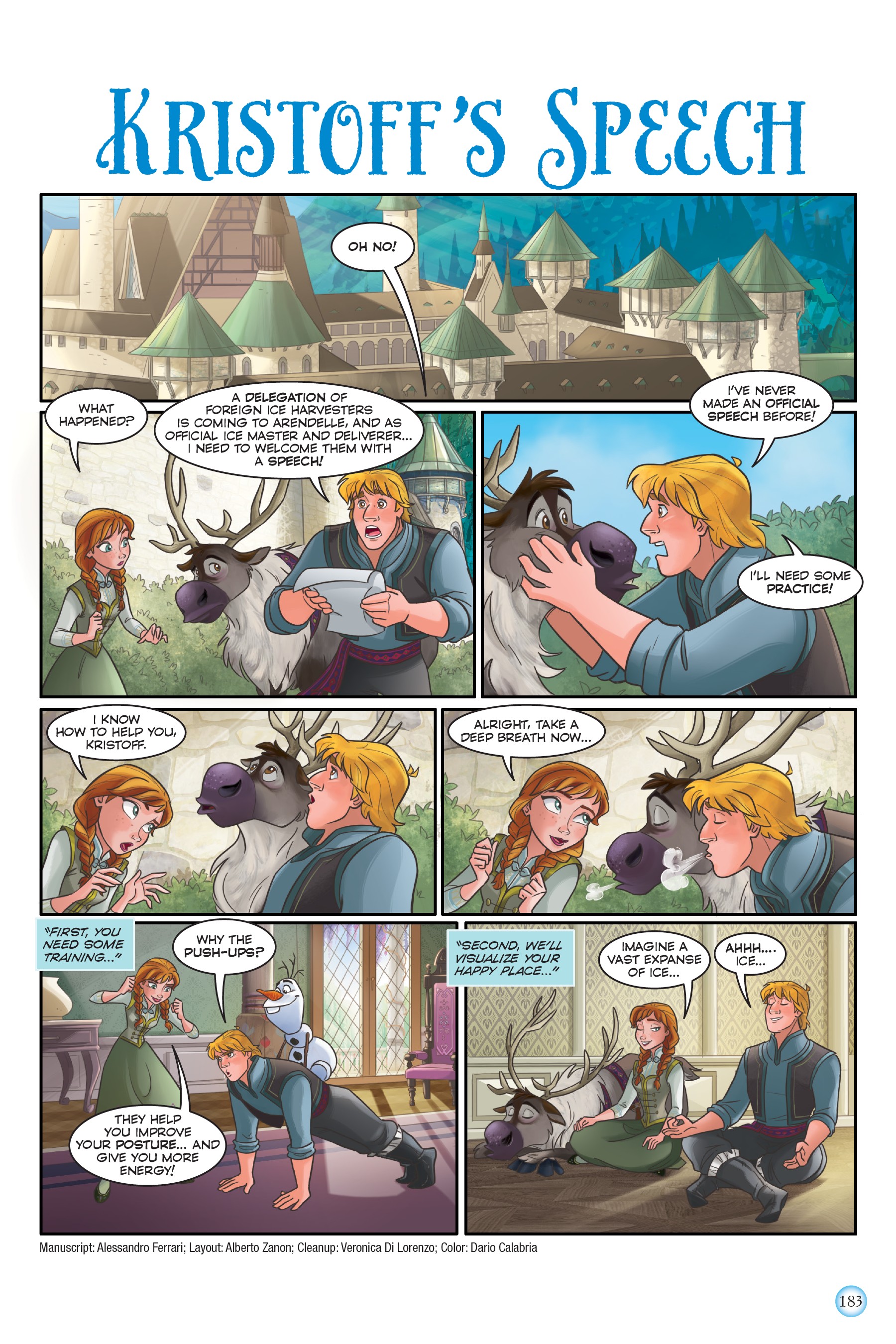 Read online Frozen Adventures: Flurries of Fun comic -  Issue # TPB (Part 2) - 83