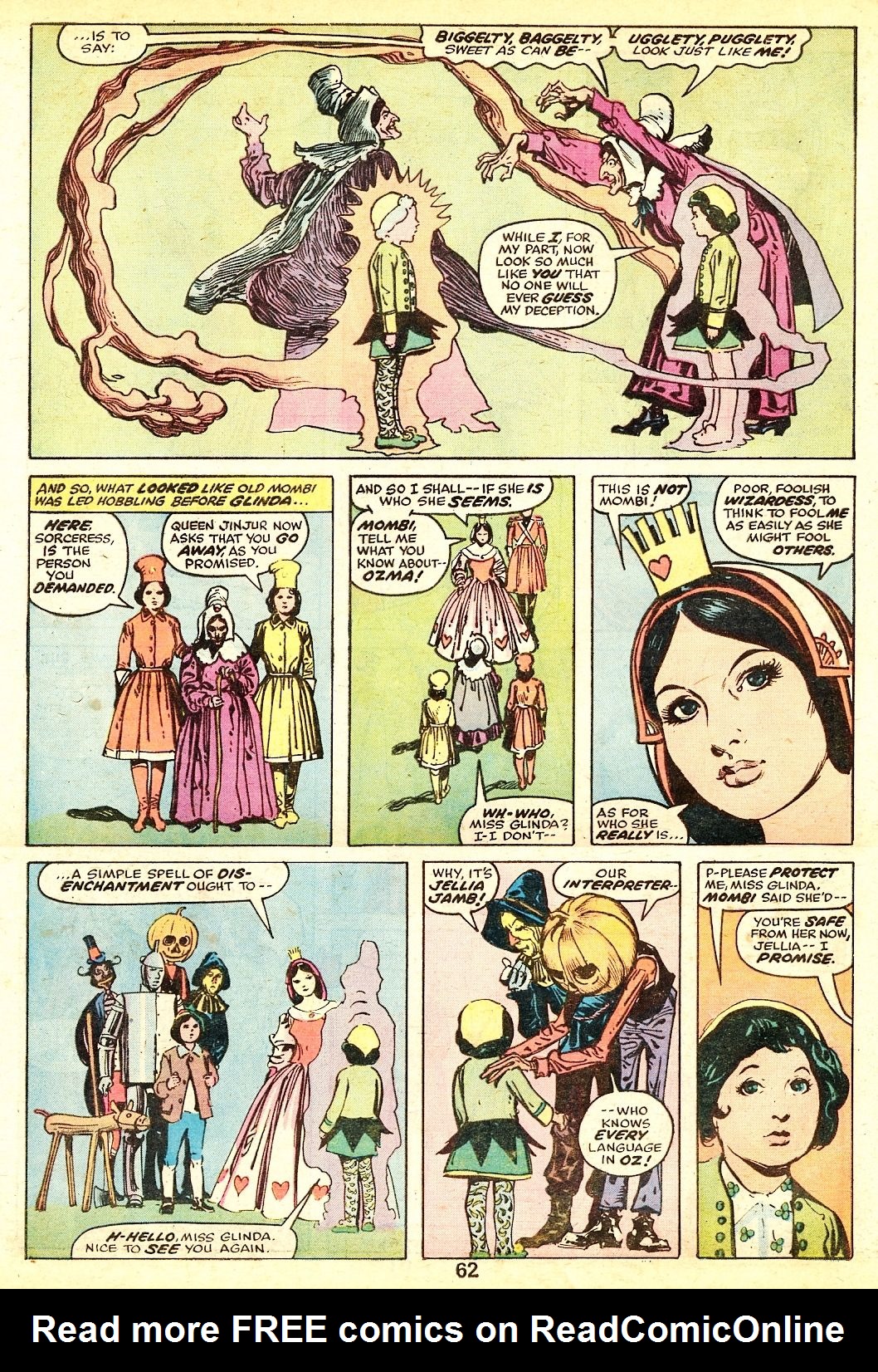 Read online Marvel Treasury of Oz featuring the Marvelous Land of Oz comic -  Issue # Full - 61