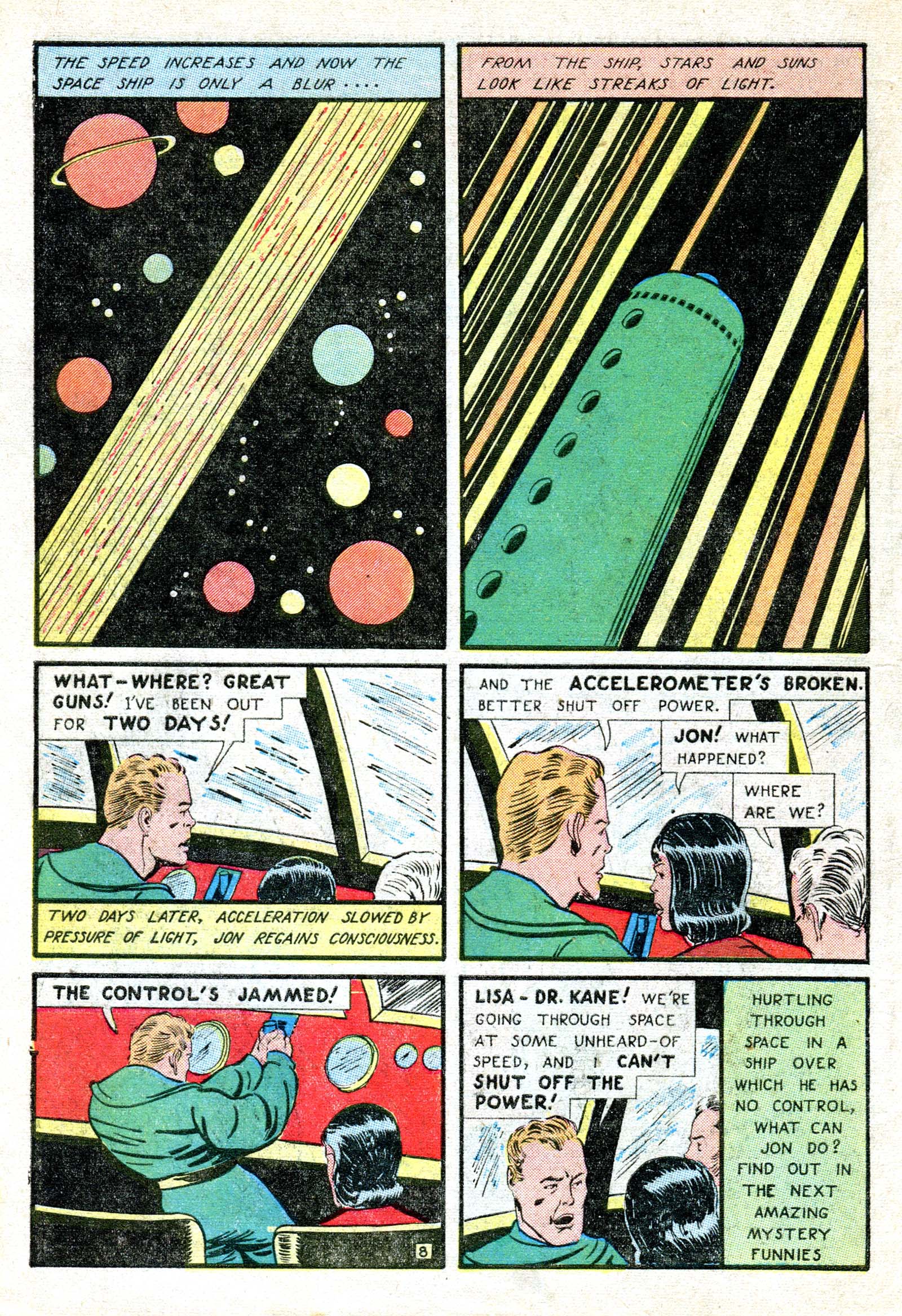 Read online Amazing Mystery Funnies comic -  Issue #22 - 57