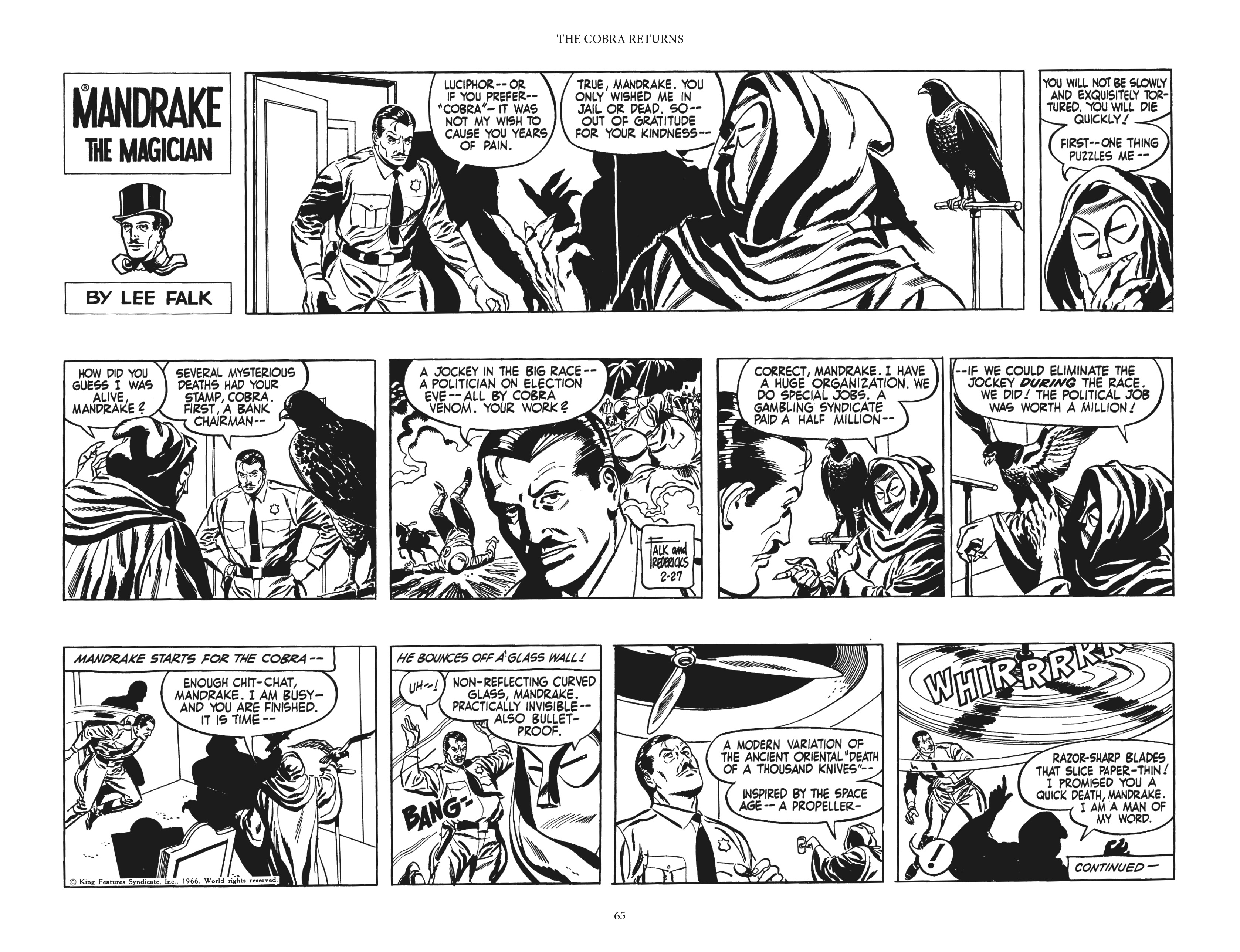 Read online Mandrake the Magician: The Fred Fredricks Sundays comic -  Issue # TPB (Part 1) - 66