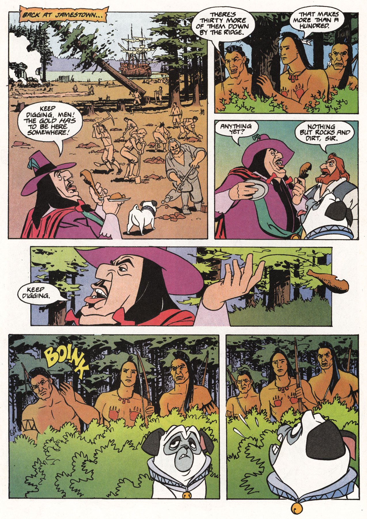 Read online Disney's Pocahontas comic -  Issue #1 - 24