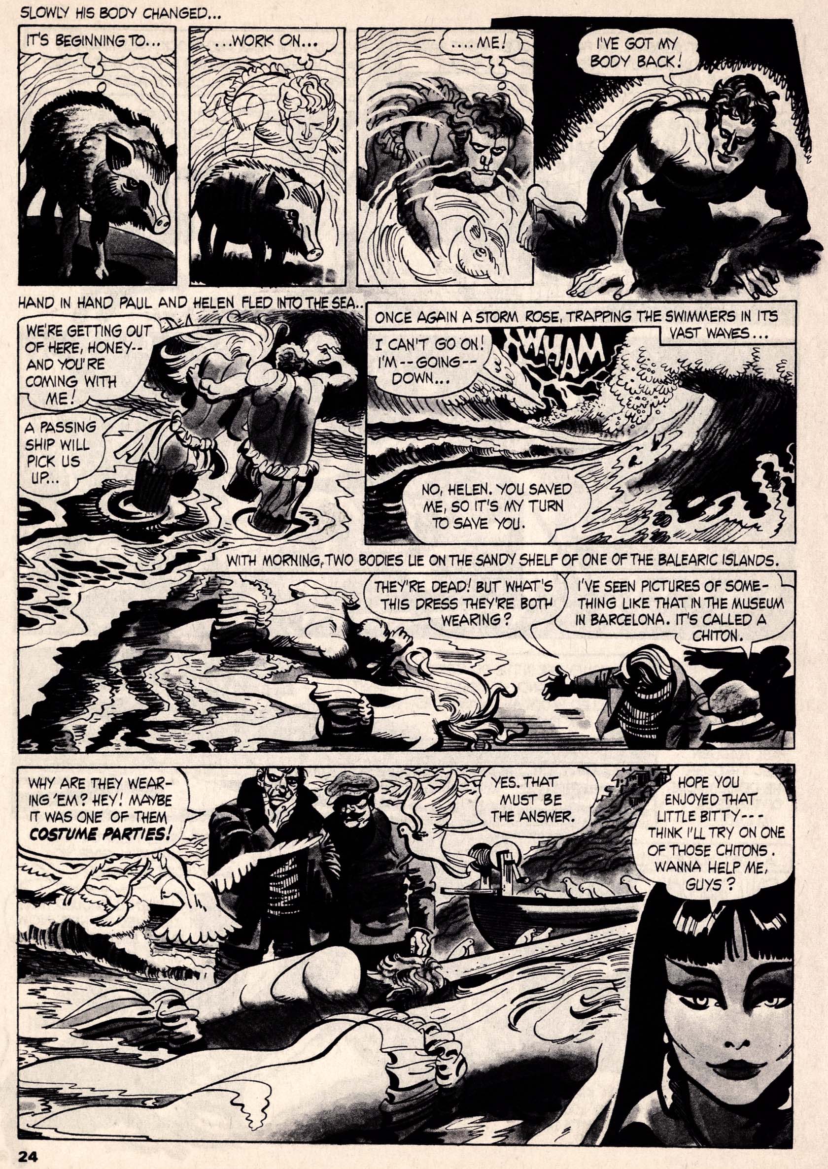 Read online Vampirella (1969) comic -  Issue # Annual 1972 - 24