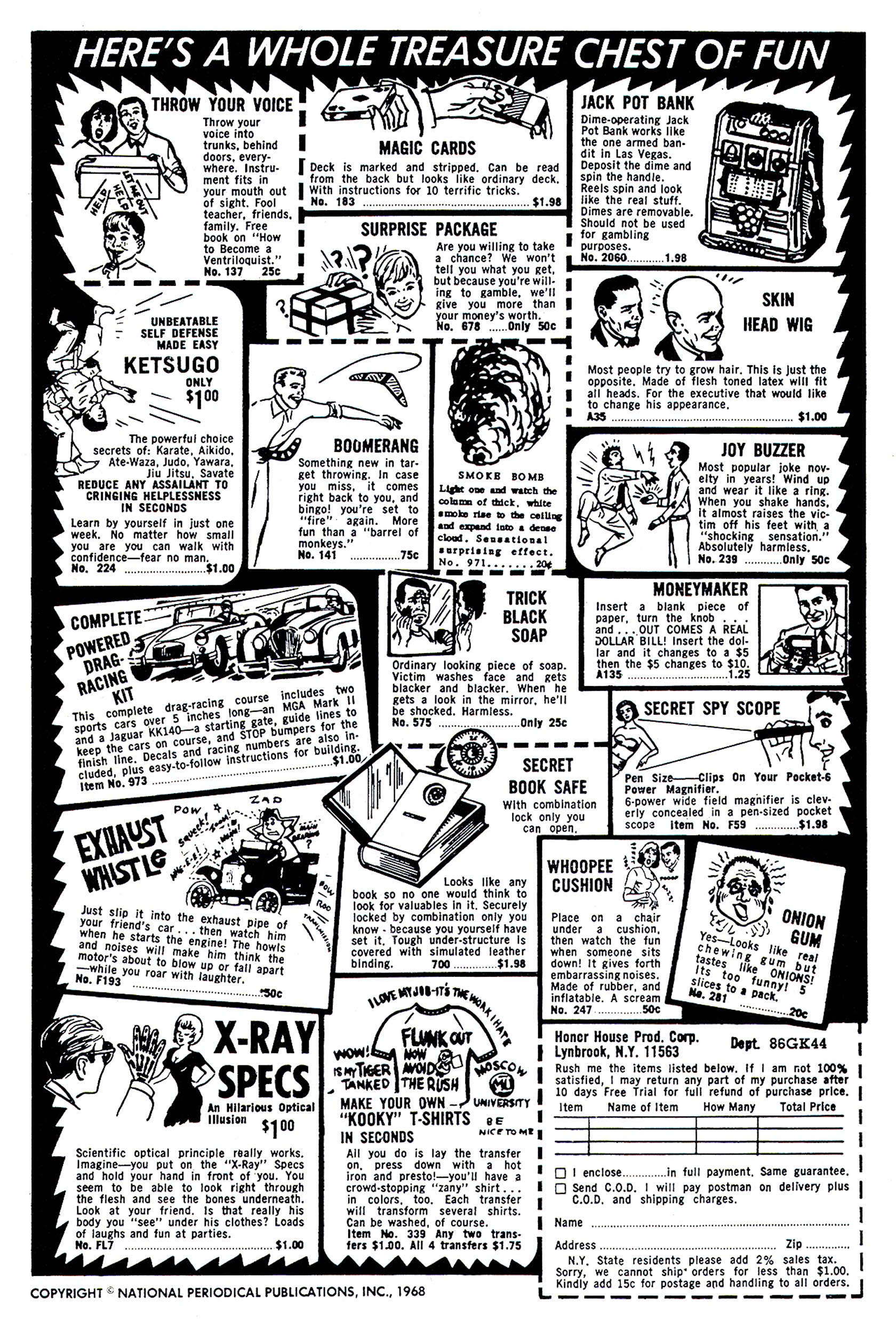 Read online Secret Six (1968) comic -  Issue #3 - 2