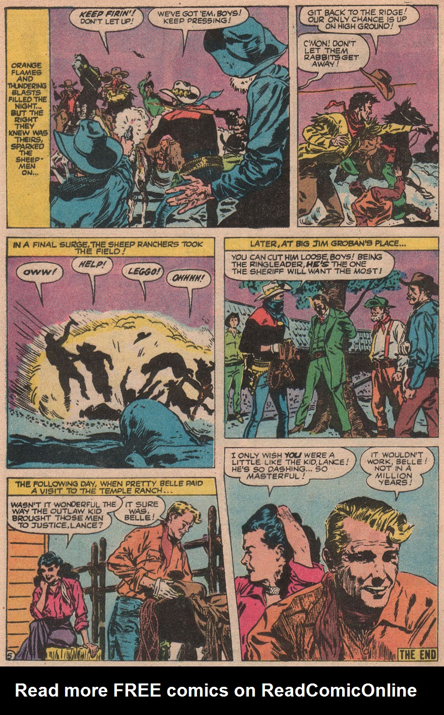 Read online The Outlaw Kid (1970) comic -  Issue #7 - 8