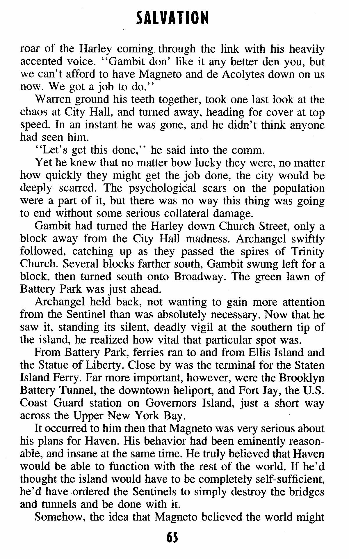 Read online X-Men: Mutant Empire comic -  Issue # TPB 3 (Part 1) - 64