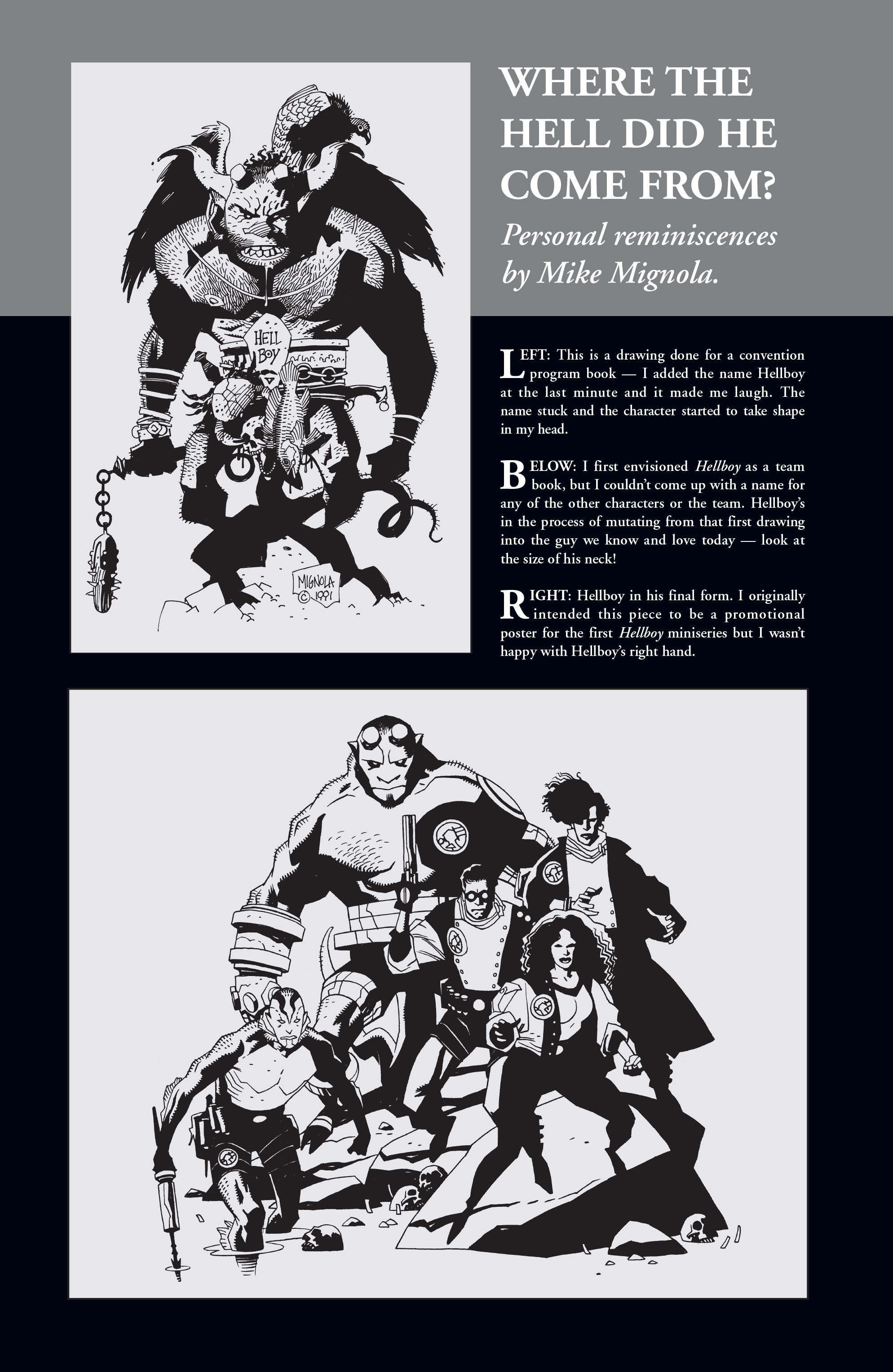 Read online Hellboy comic -  Issue #1 - 112