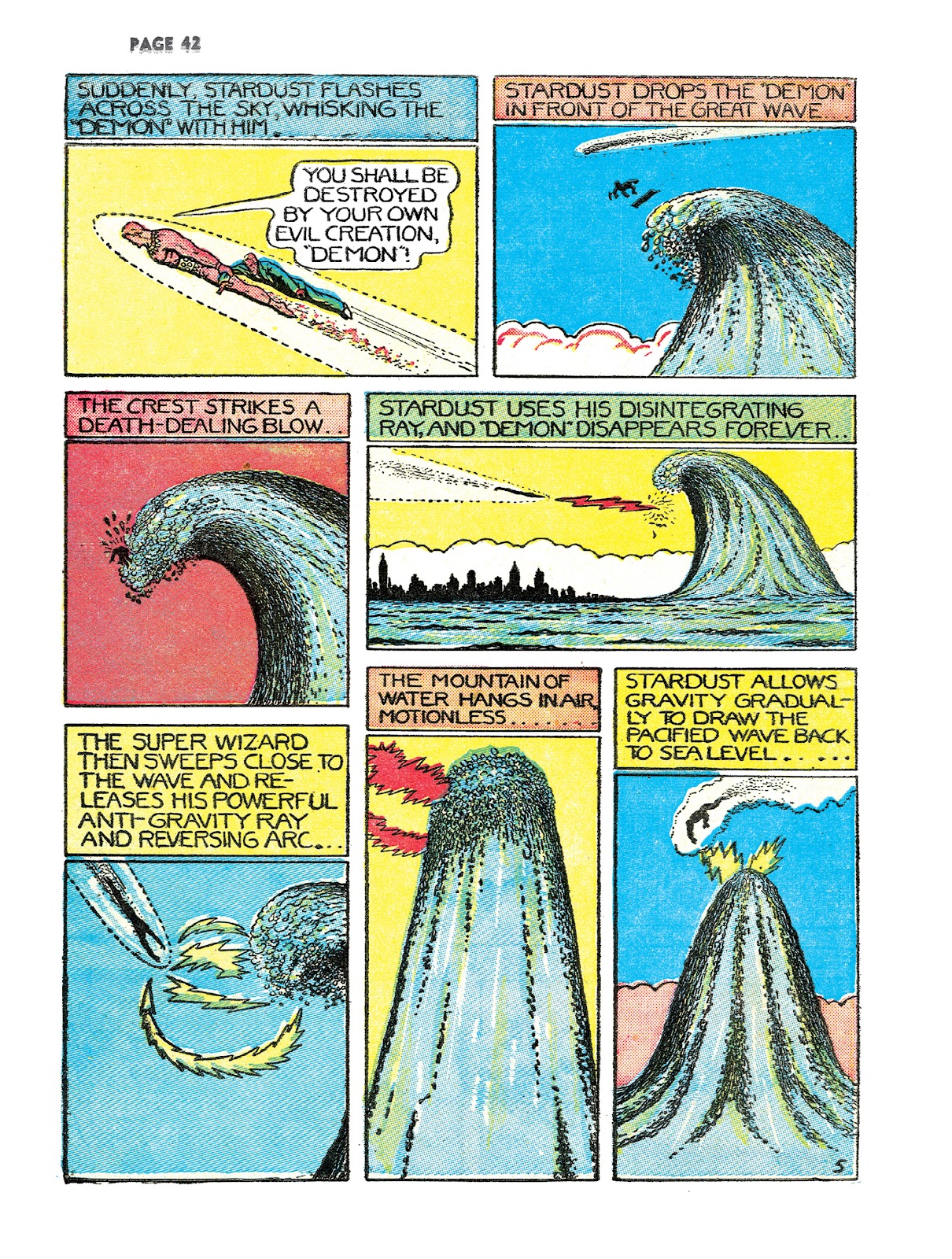 Turn Loose Our Death Rays and Kill Them All!: The Complete Works of Fletcher Hanks issue TPB (Part 1) - Page 72