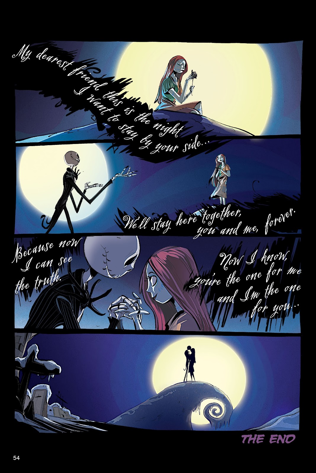 Disney The Nightmare Before Christmas: The Story of the Movie in Comics issue Full - Page 53