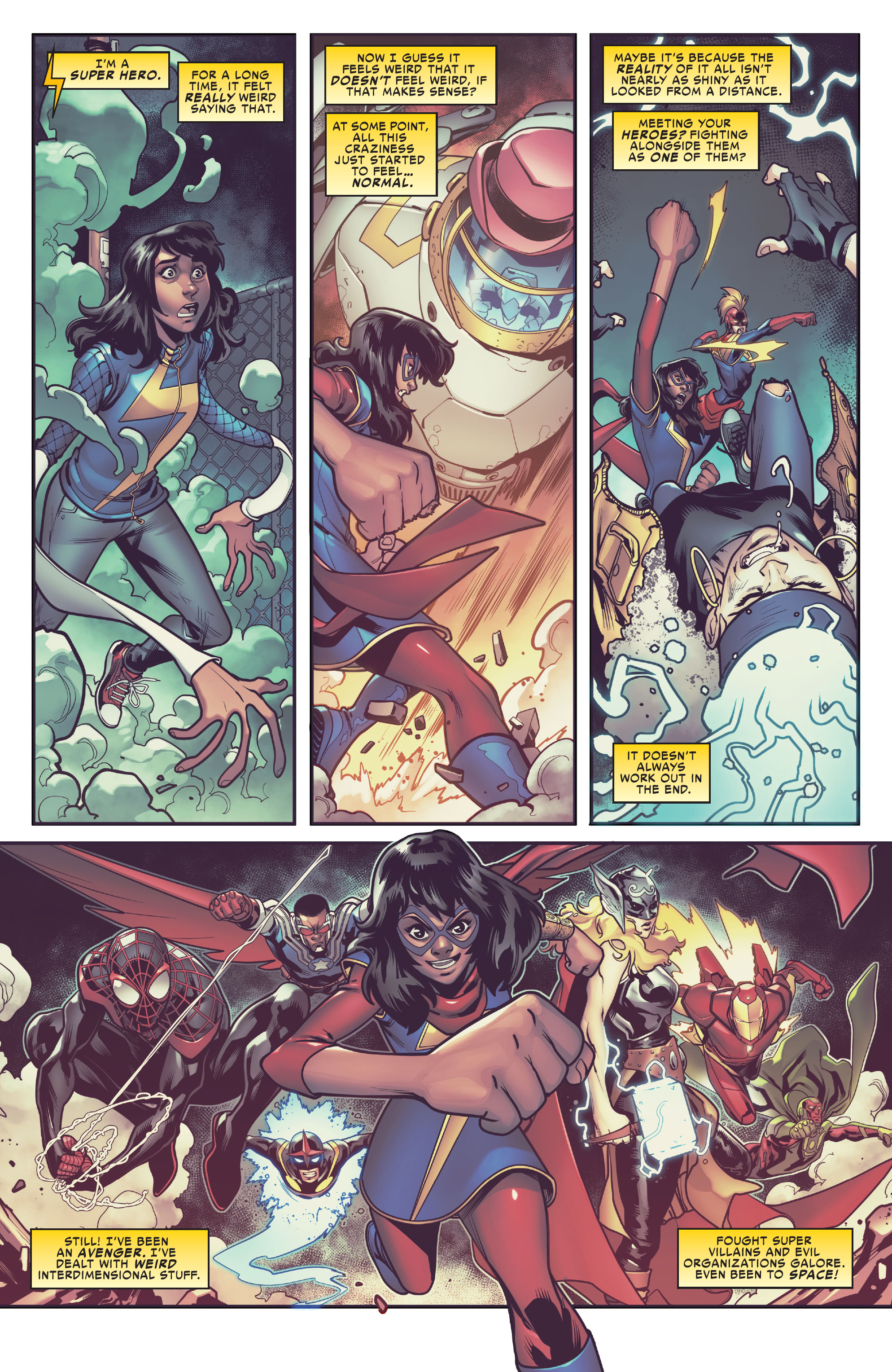 Read online Ms. Marvel & Wolverine comic -  Issue #1 - 3