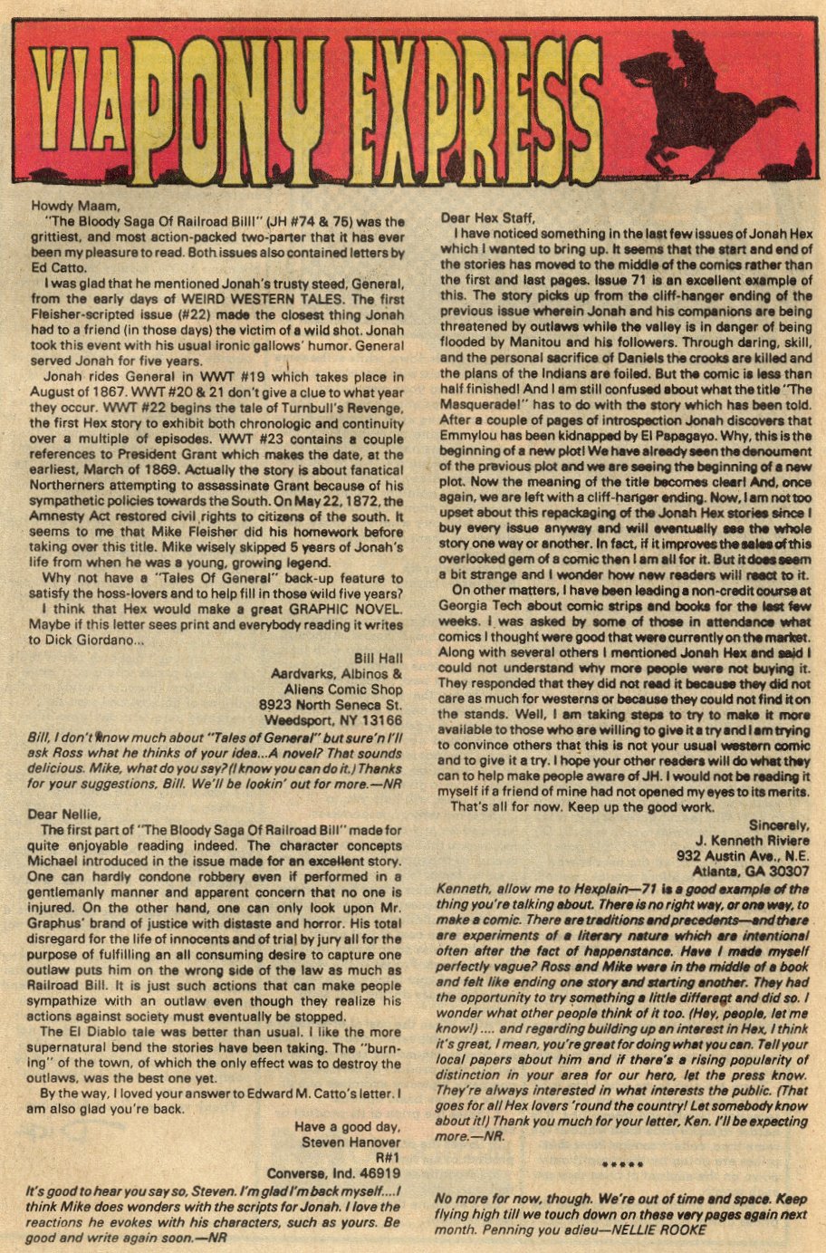 Read online Jonah Hex (1977) comic -  Issue #79 - 27