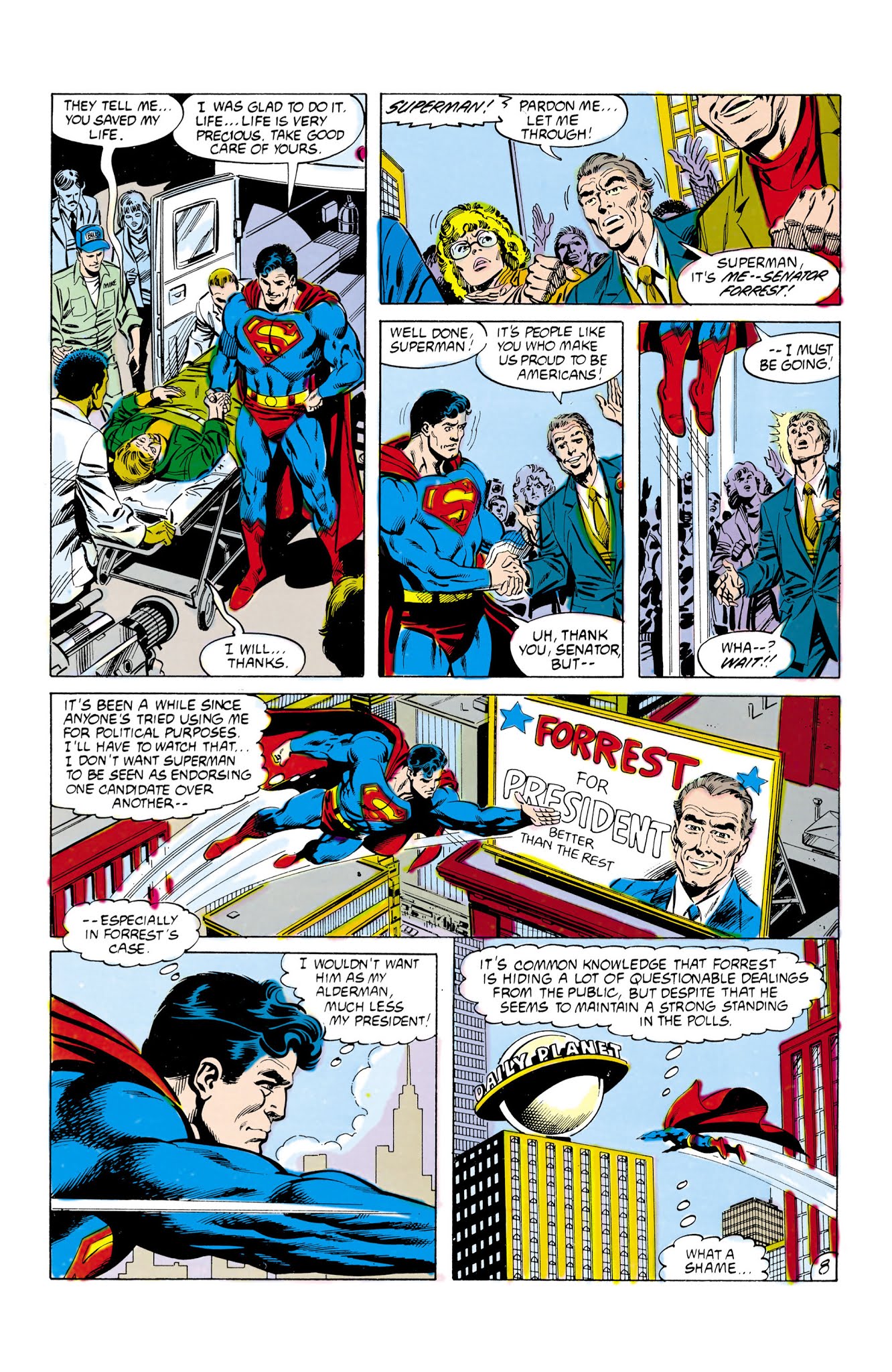 Read online Superman: The Exile & Other Stories Omnibus comic -  Issue # TPB (Part 1) - 95