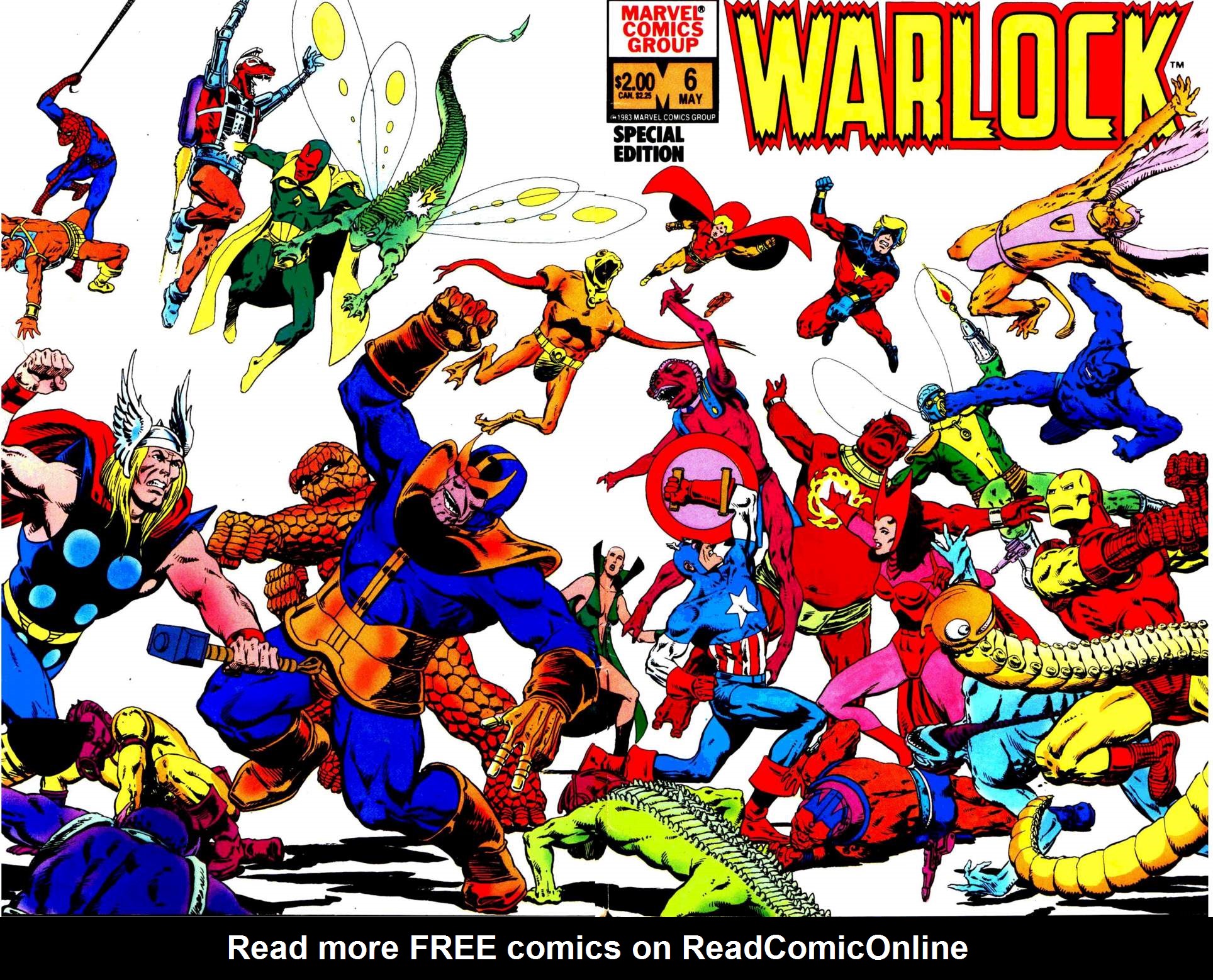 Read online Warlock (1982) comic -  Issue #6 - 1