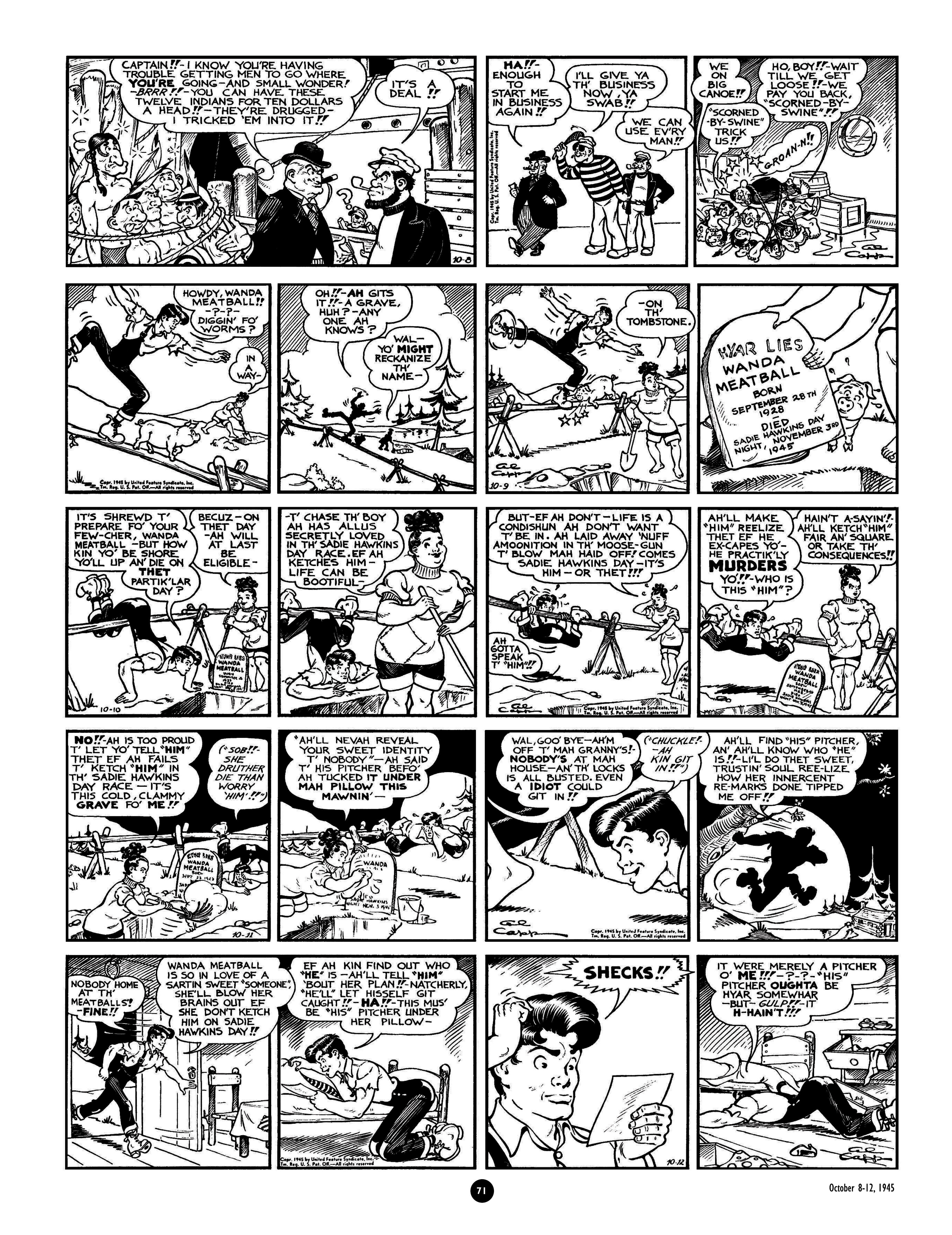 Read online Al Capp's Li'l Abner Complete Daily & Color Sunday Comics comic -  Issue # TPB 6 (Part 1) - 71