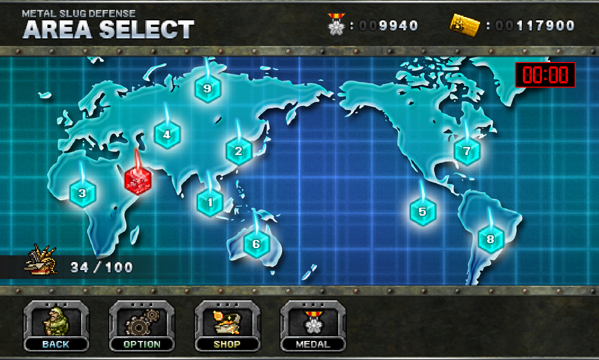 METAL SLUG DEFENSE V1.0.2 APK MOD [MEDALLAS ILIMITADAS] Gratis para android