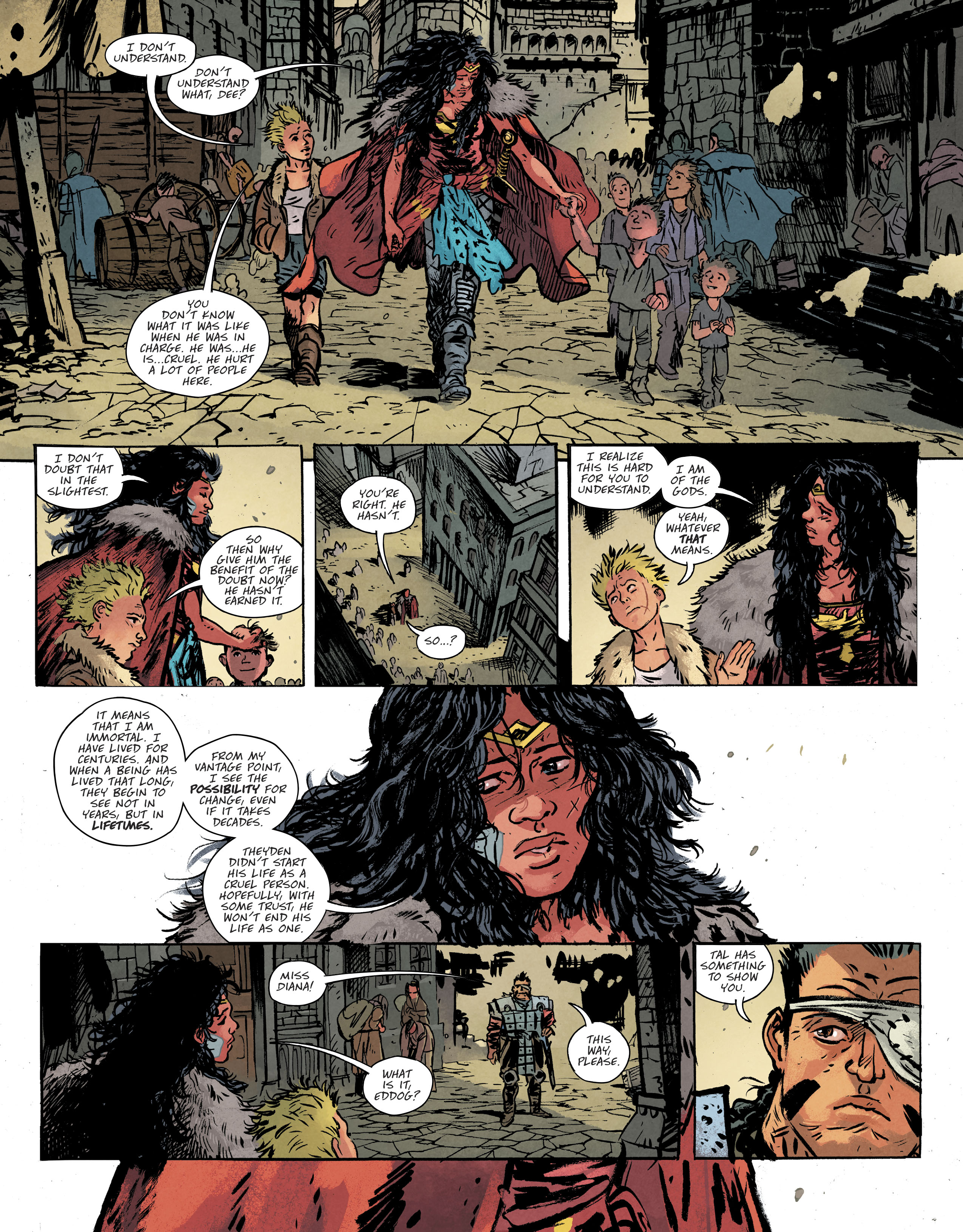 Read online Wonder Woman: Dead Earth comic -  Issue #2 - 8