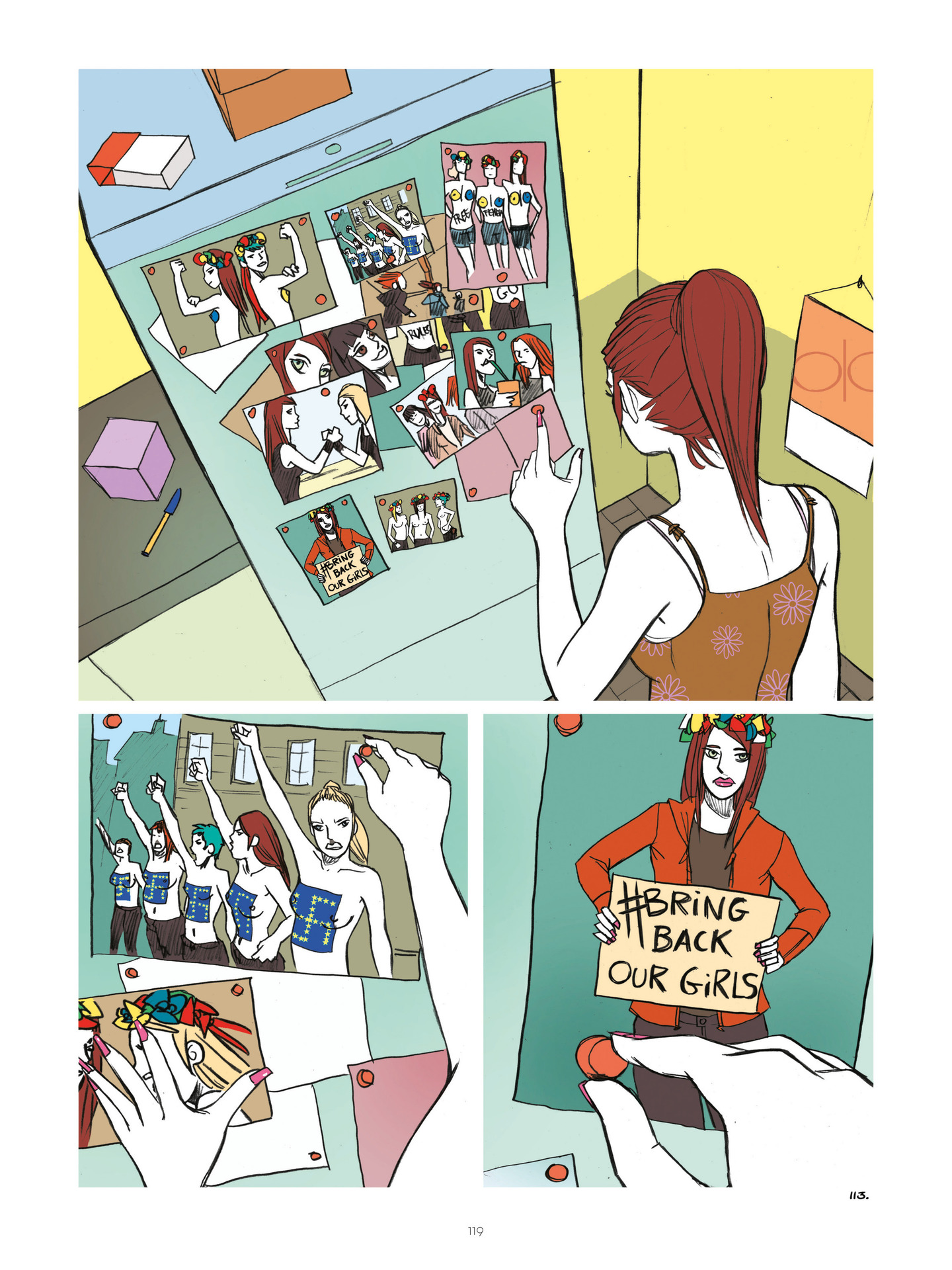 Read online Diary of A Femen comic -  Issue # TPB - 121