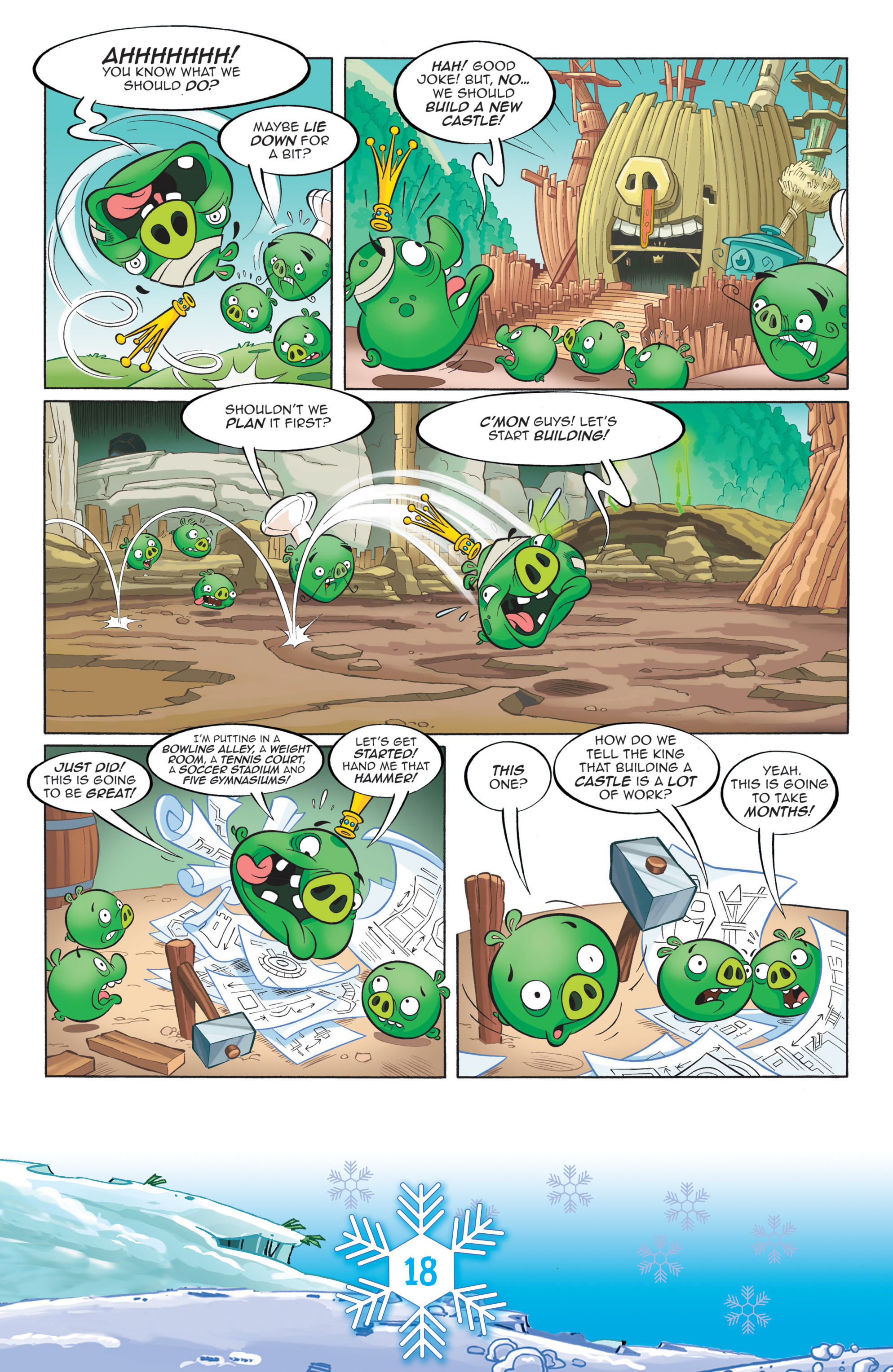 Read online Angry Birds Comics (2016) comic -  Issue #12 - 20