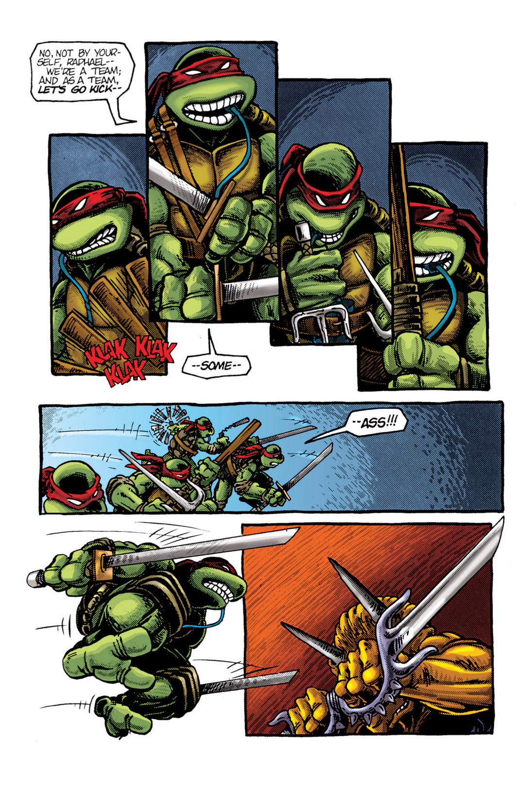 Read online Teenage Mutant Ninja Turtles Color Classics (2012) comic -  Issue #6 - 22