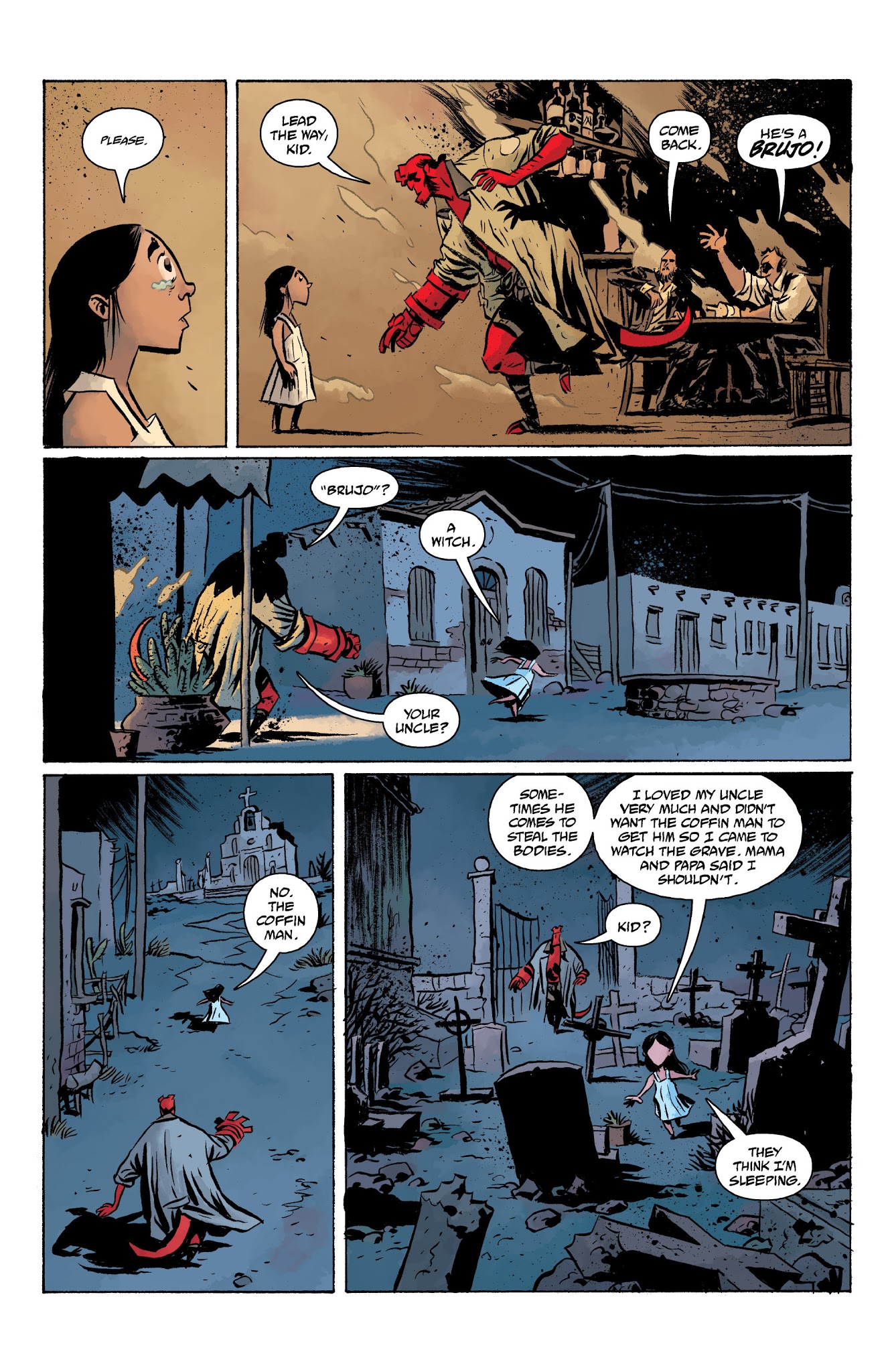 Read online Hellboy In Mexico comic -  Issue # TPB - 69