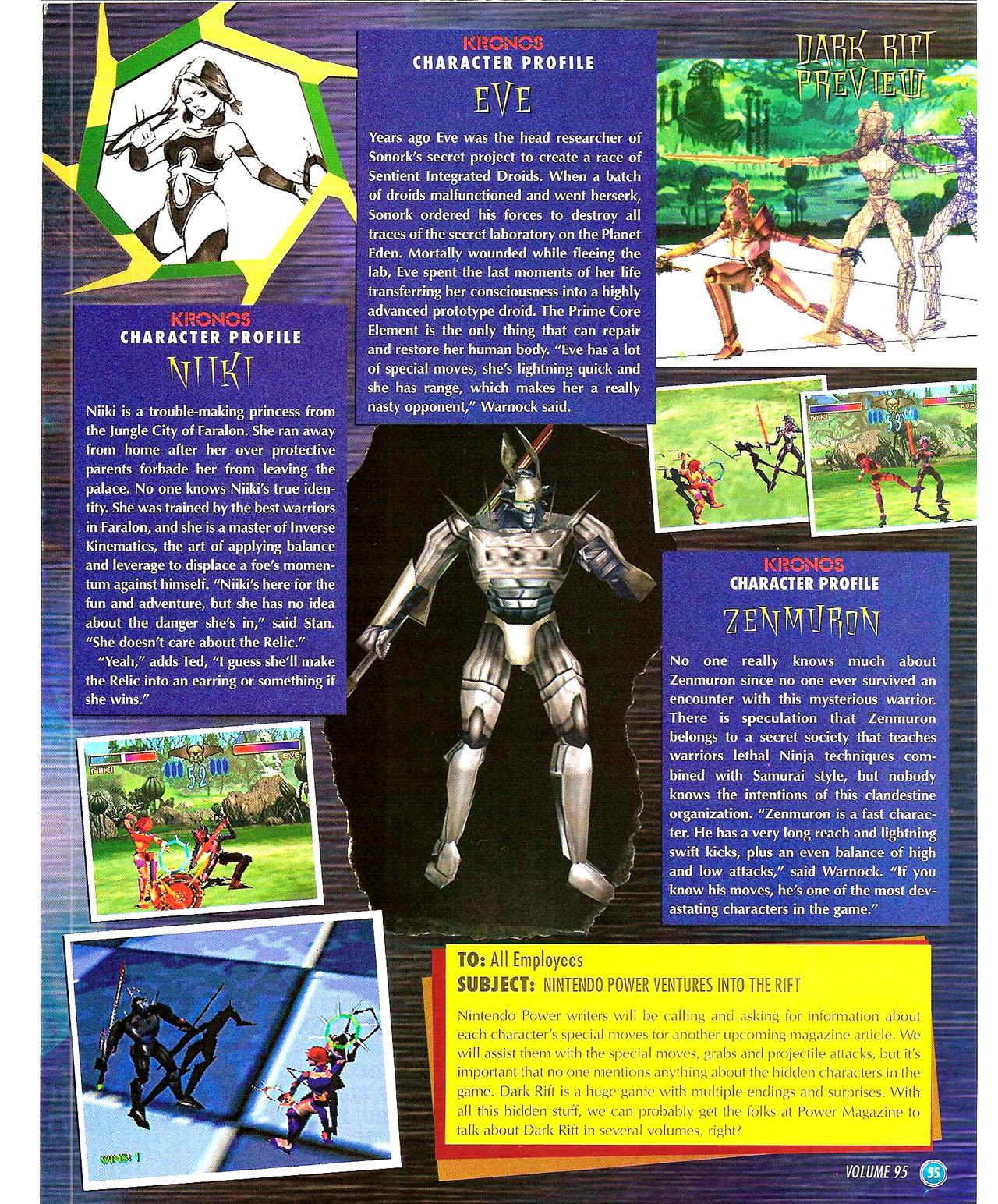 Read online Nintendo Power comic -  Issue #95 - 64