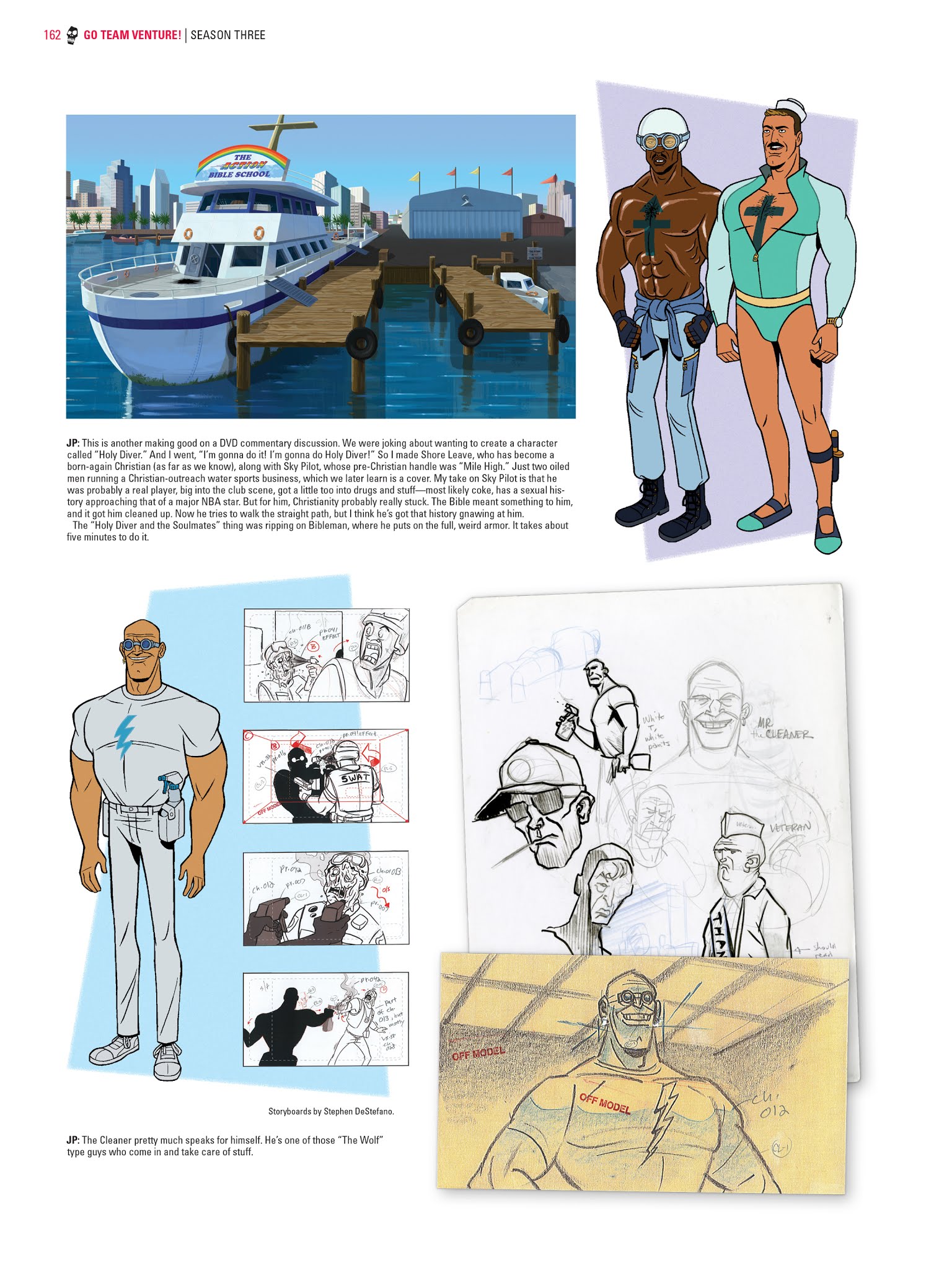 Read online Go Team Venture!: The Art and Making of The Venture Bros. comic -  Issue # TPB (Part 2) - 61