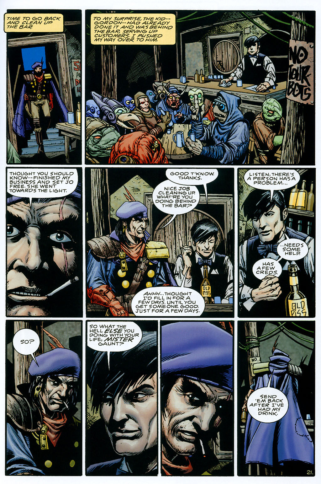 Read online Grimjack: Killer Instinct comic -  Issue #6 - 23