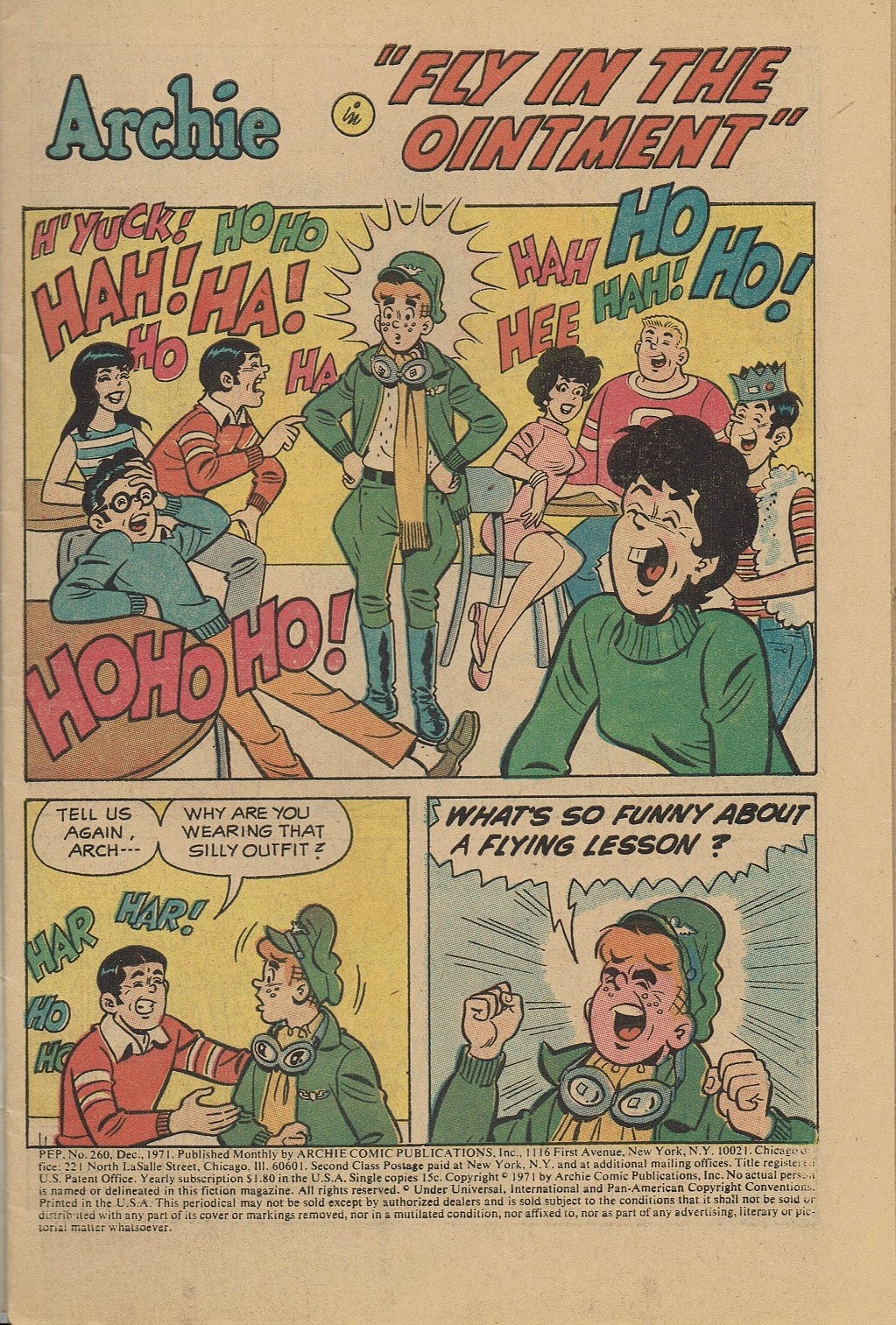 Read online Pep Comics comic -  Issue #260 - 3